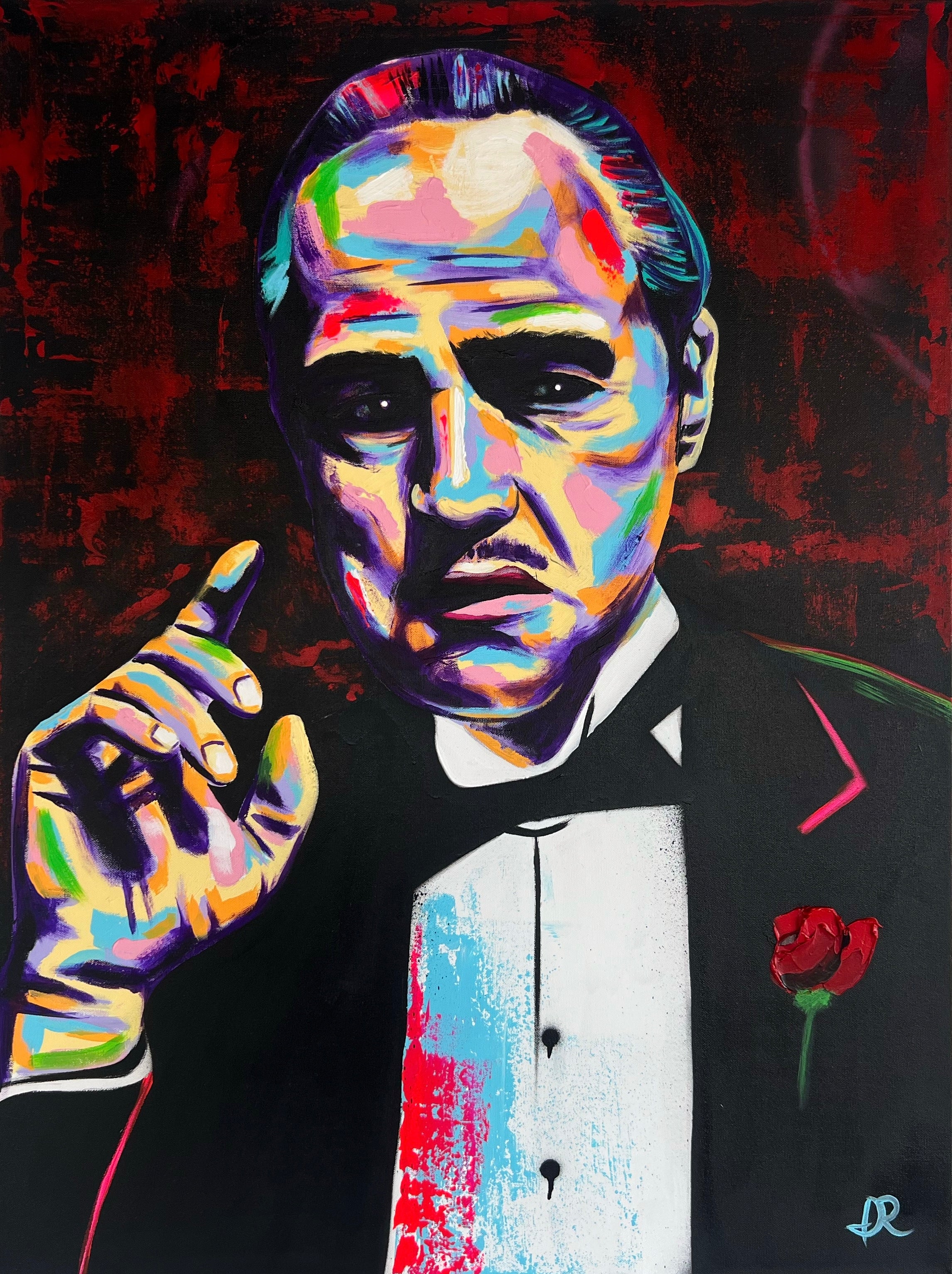 CELEBRITIES: "THE GODFATHER" FINE ART PRINT