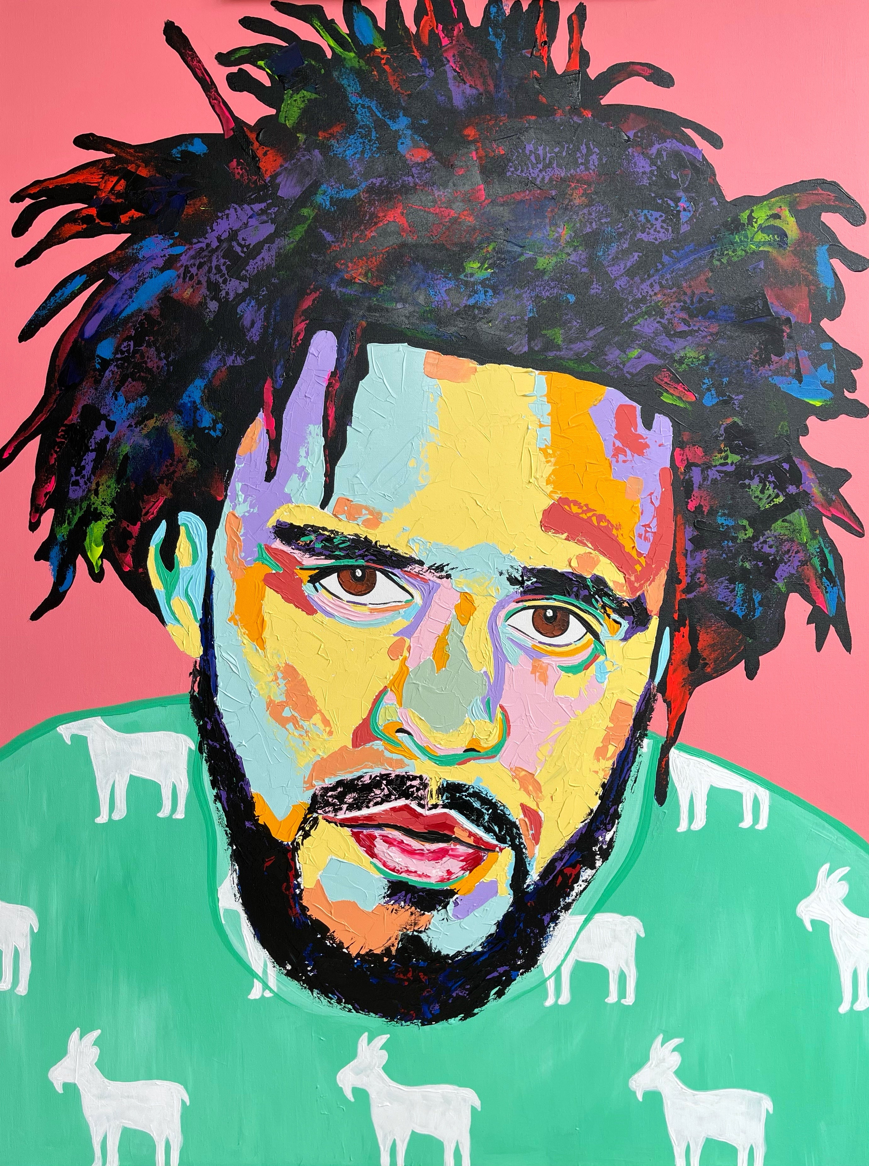 MUSICIAN SERIES: "J COLE" FINE ART PRINT