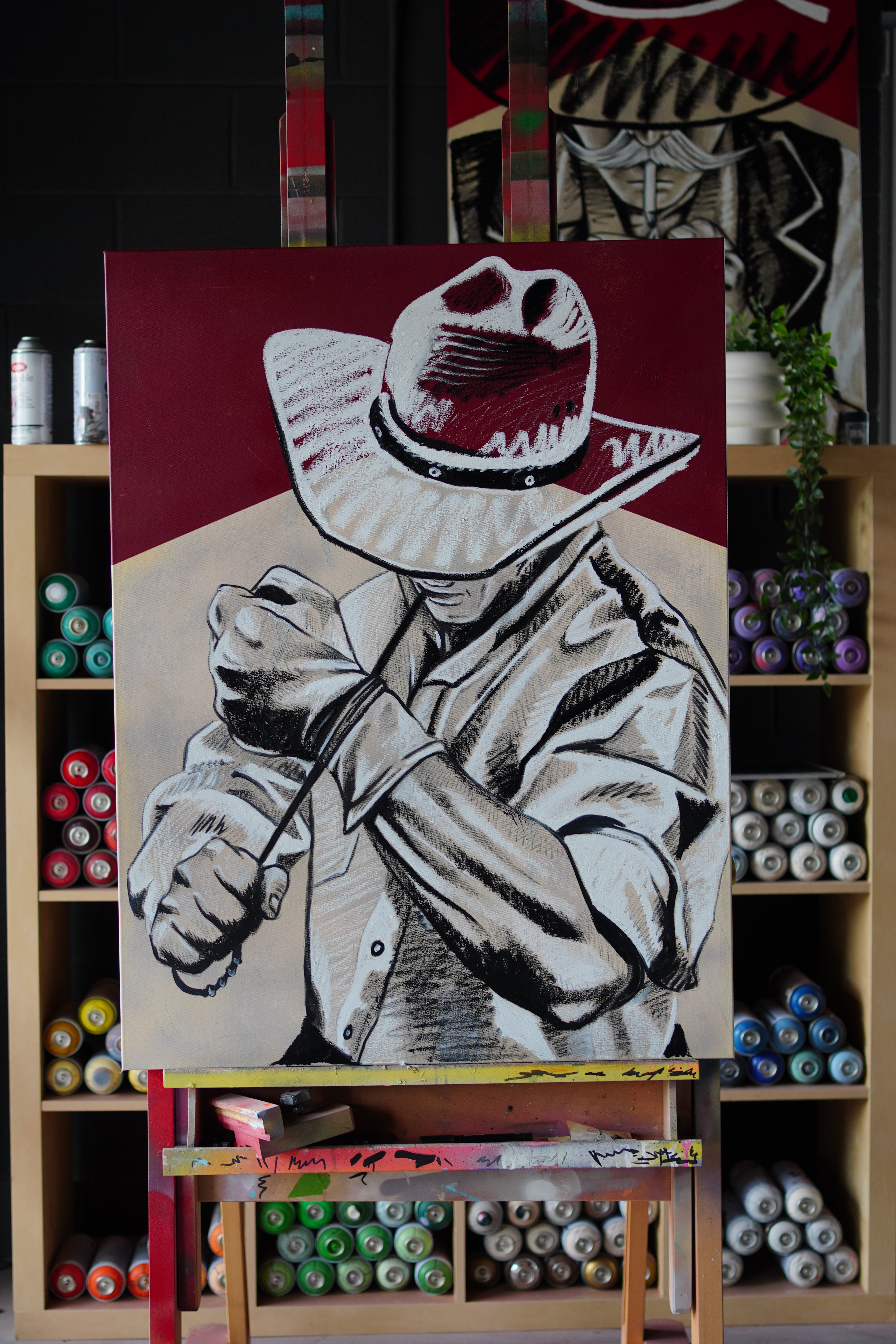 “THE EIGHTH SECOND" ORIGINAL PAINTING (2026)