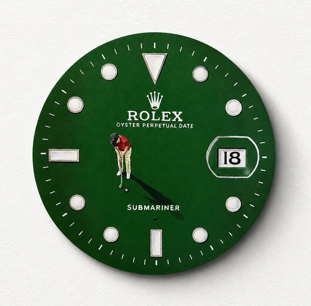 ATHLETE SERIES "TEE TIME” FINE ART PRINT
