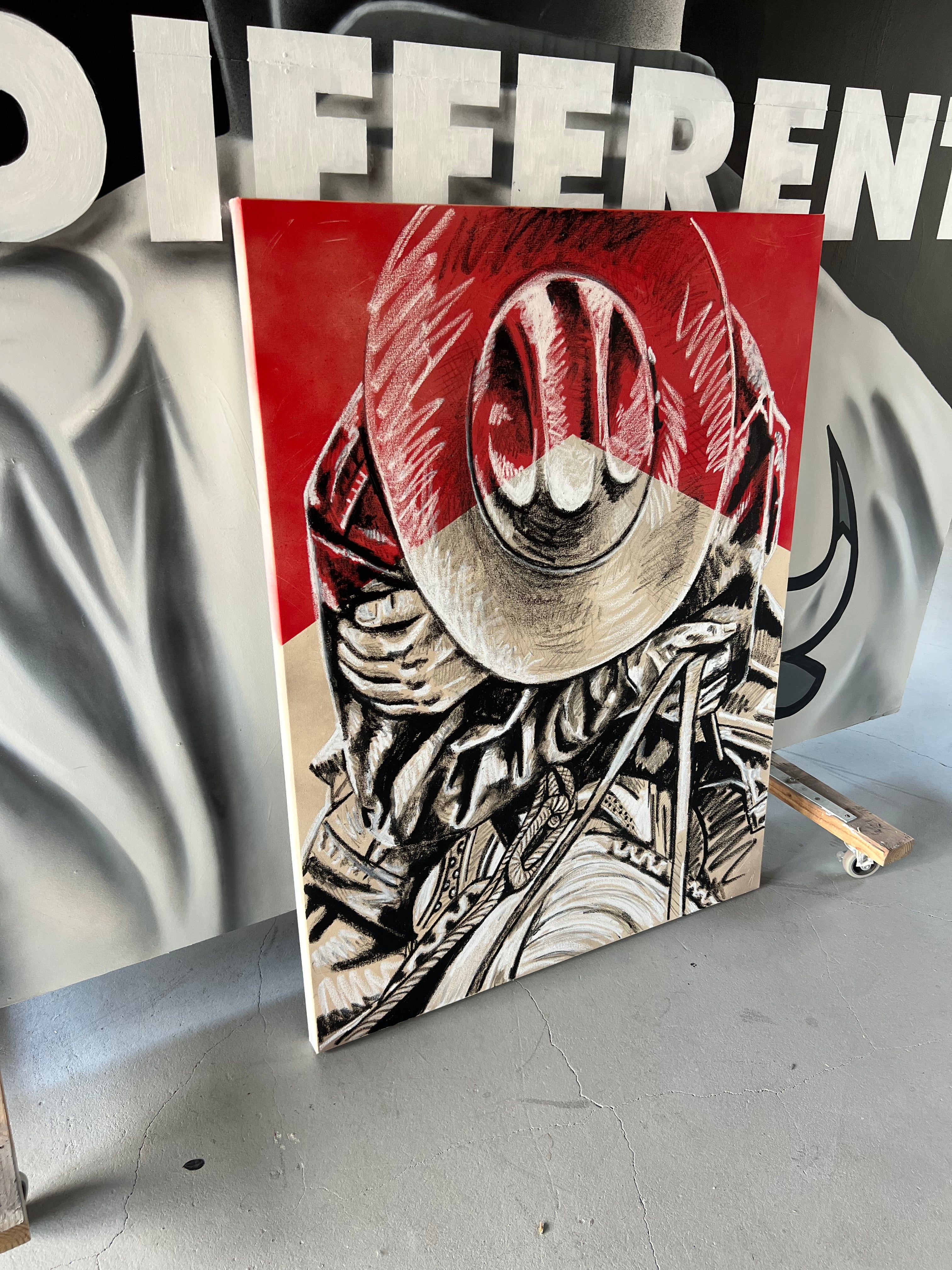 MARLBORO SERIES: "PRAYERS IN THE WEST" ORIGINAL PAINTING (2025)