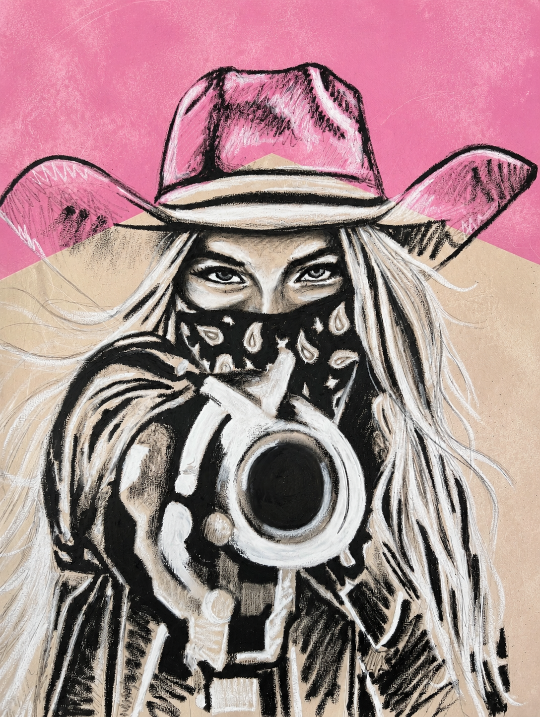 MARLBORO PINK SERIES: "SCORNED" FINE ART PRINT