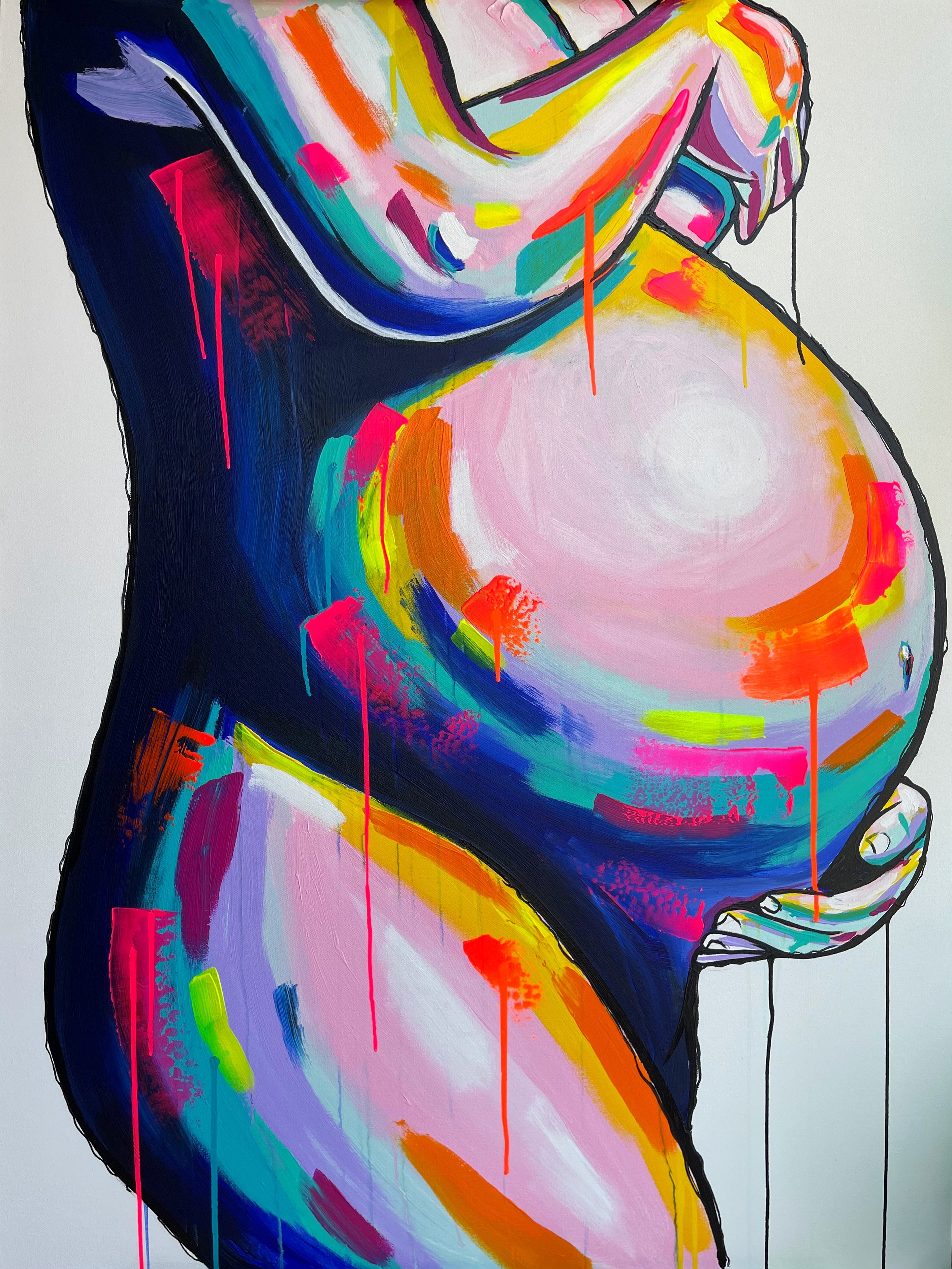 THE FEMALE FORM: "MOTHERHOOD" FINE ART PRINT