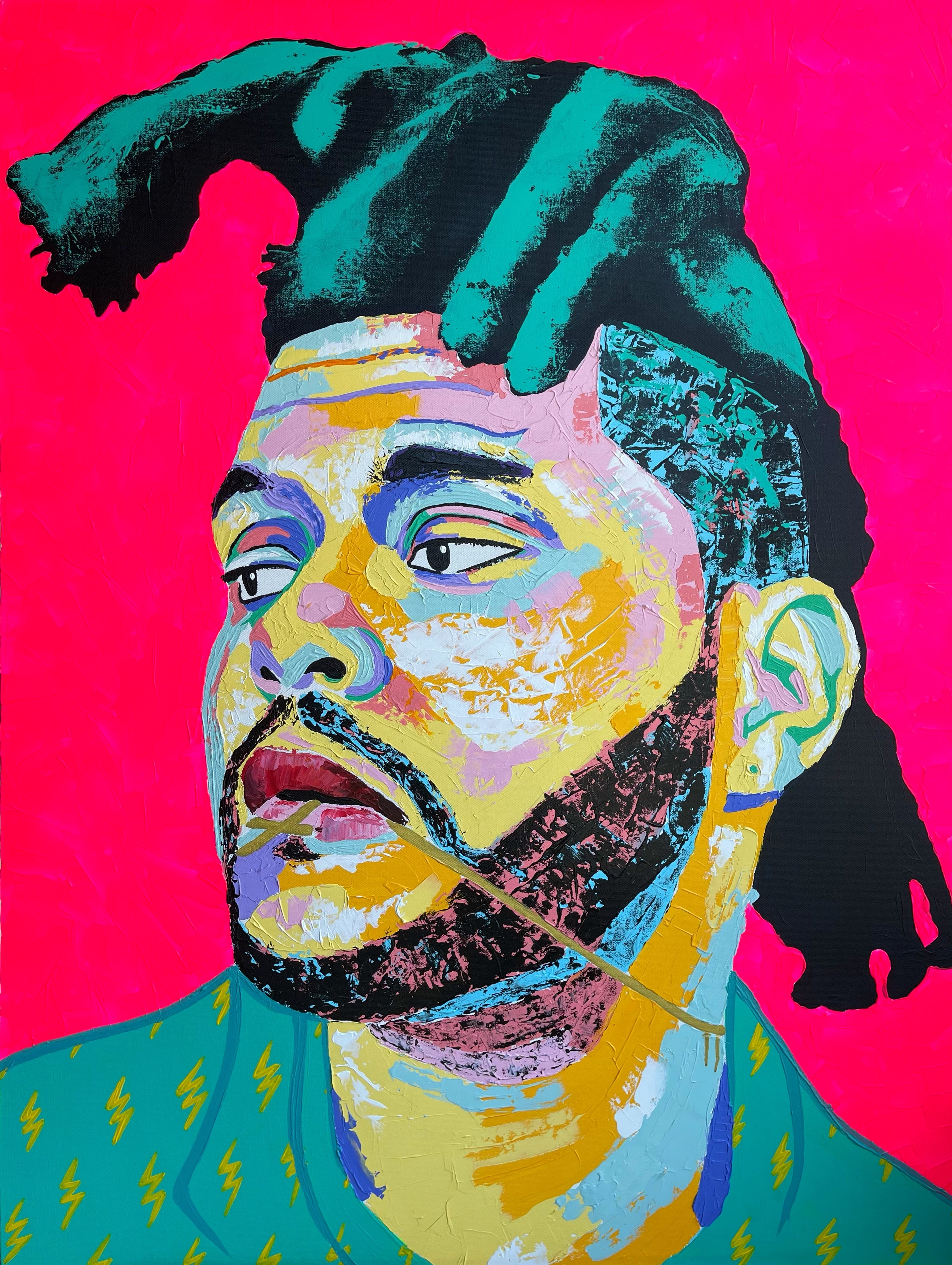 MUSICIAN SERIES: "THE WEEKND" FINE ART PRINT