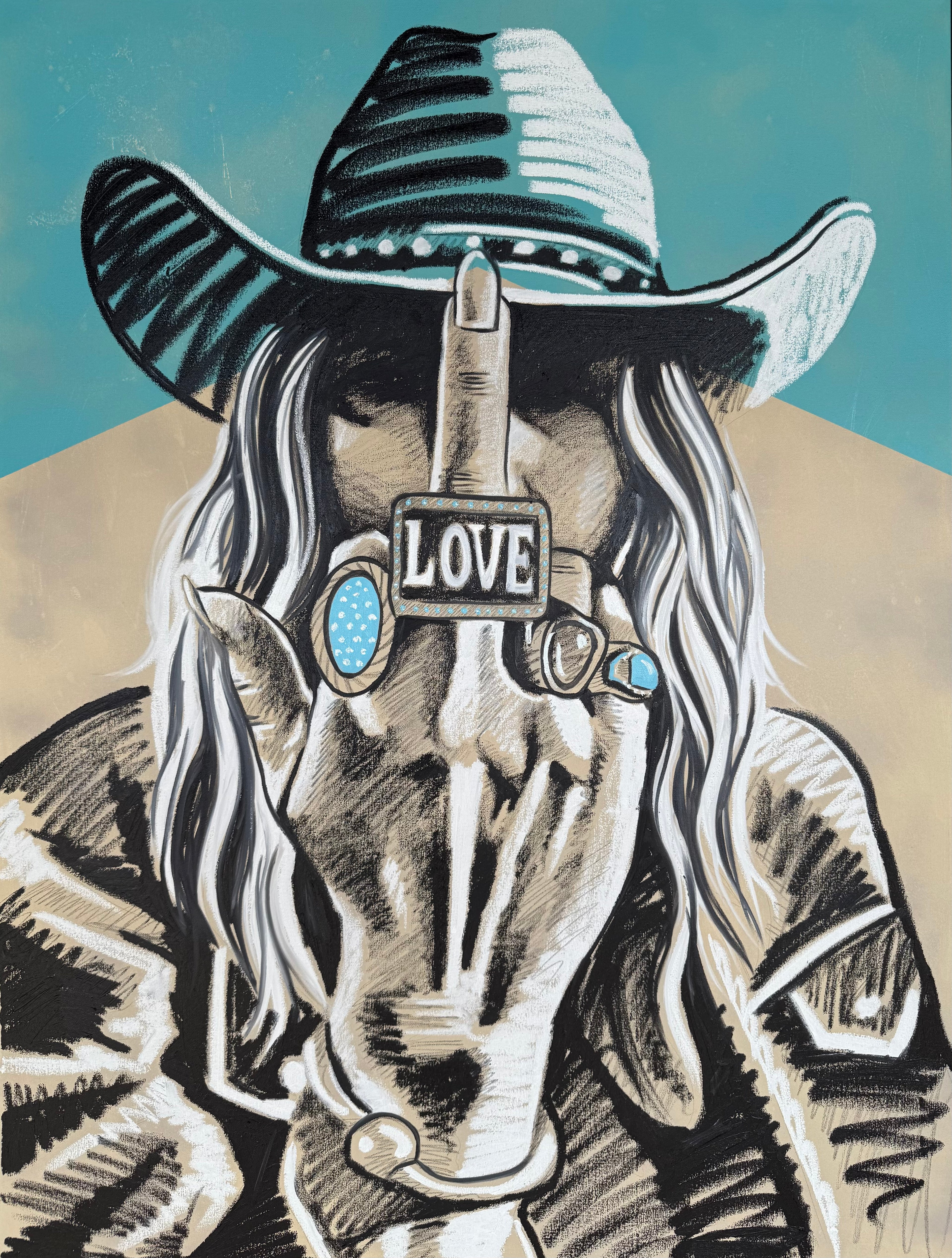 MARLBORO TURQUOISE SERIES: "GRACE & GRIT" FINE ART PRINT