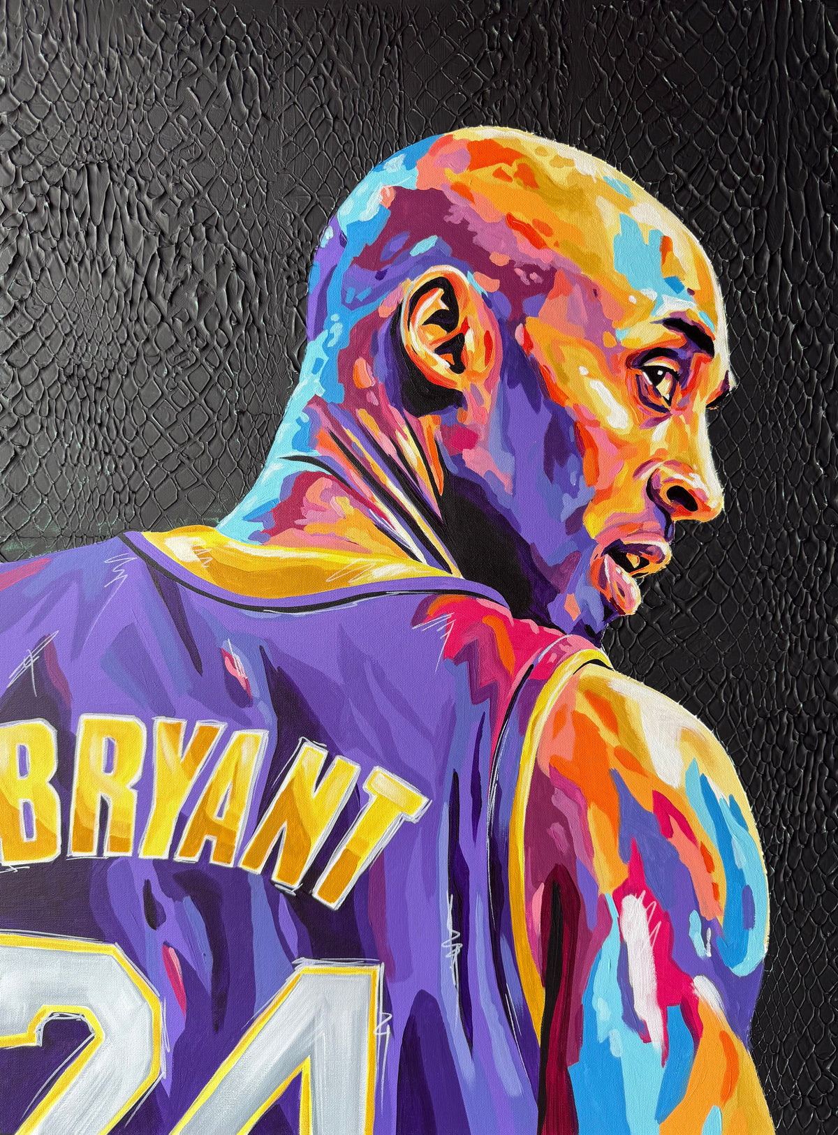 ATHLETE SERIES: "BLACK MAMBA 2.0" FINE ART PRINT