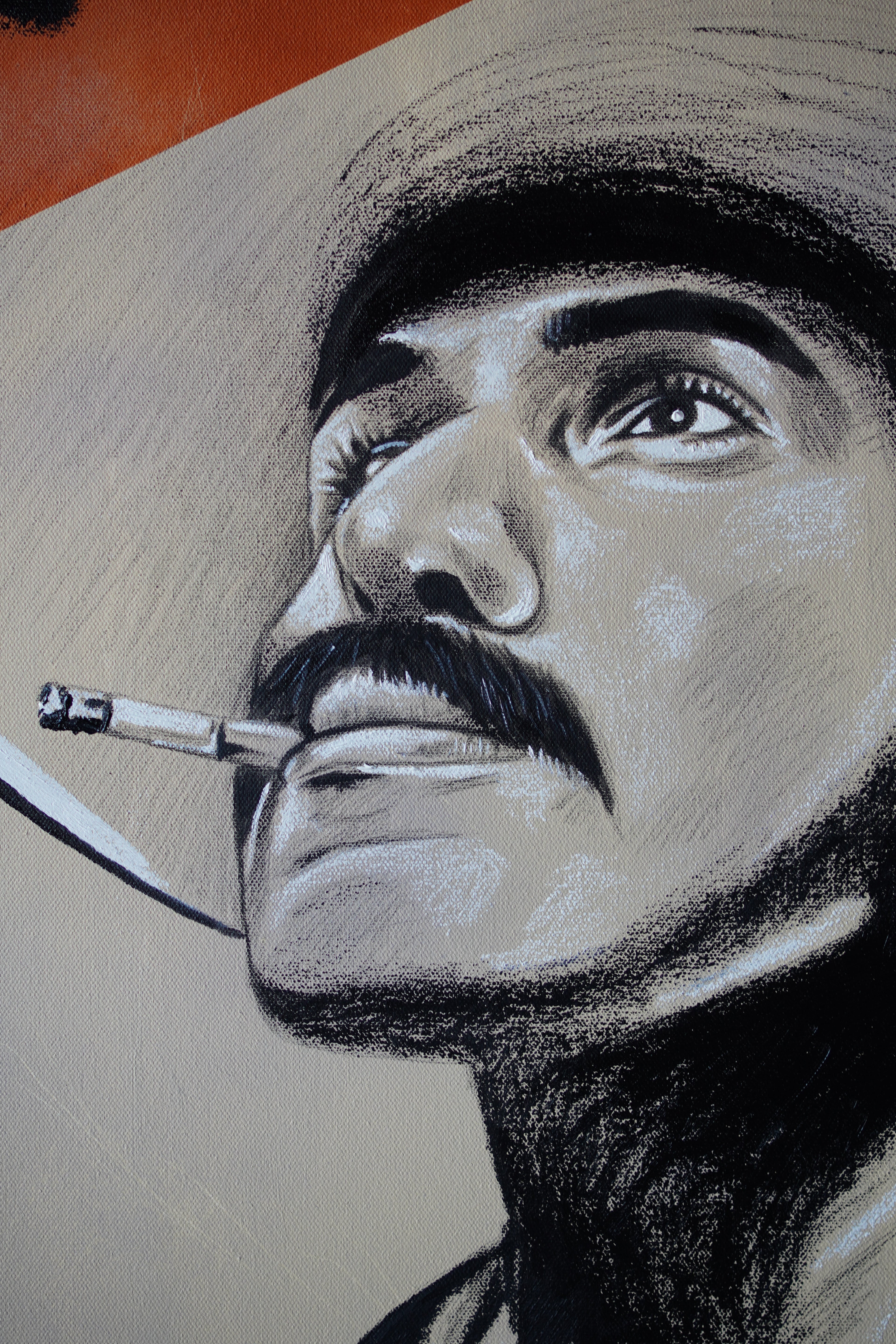 MARLBORO BURNT ORANGE SERIES: "EL VAQUERO" ORIGINAL PAINTING (2026)
