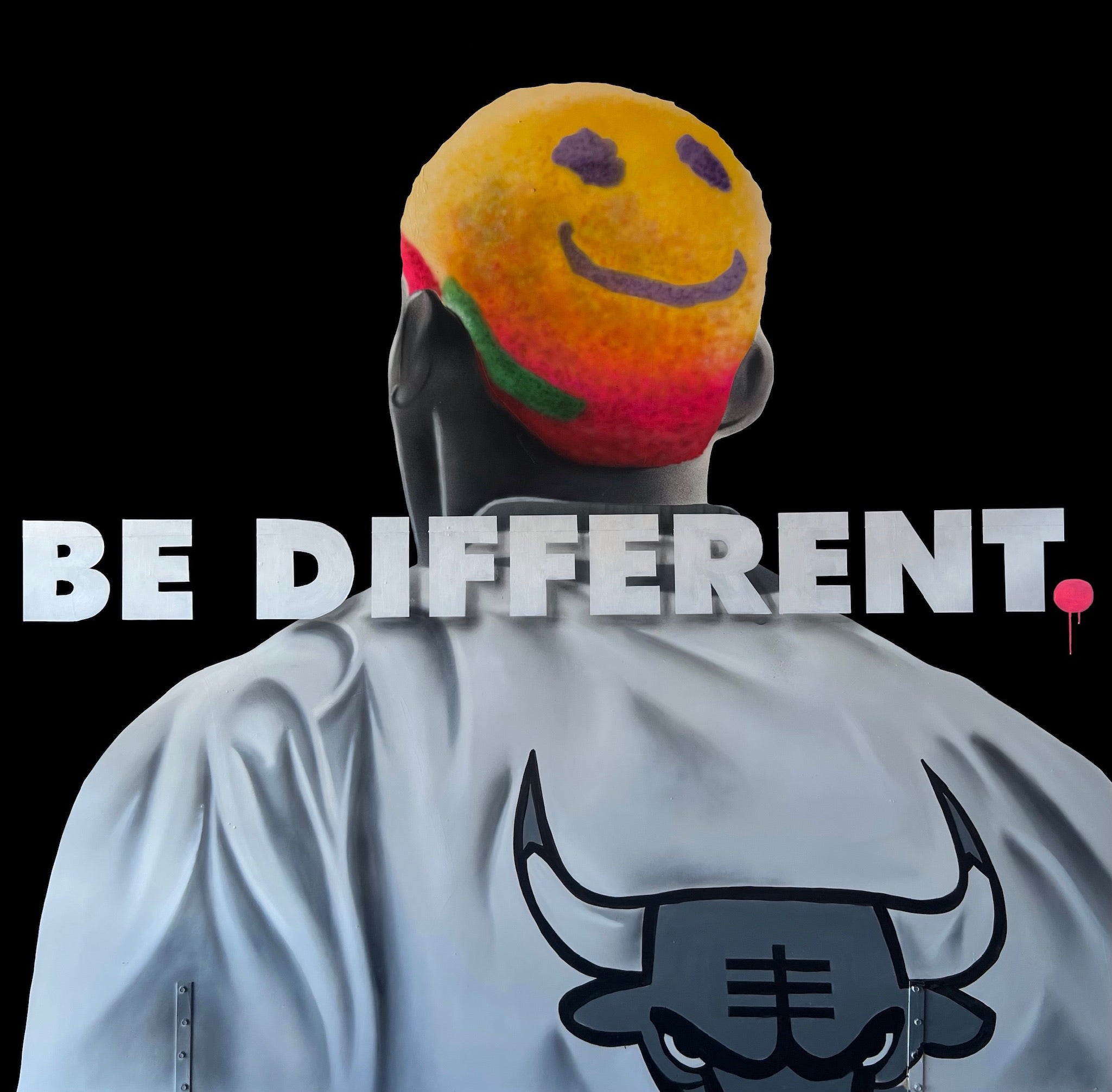 ATHLETE SERIES "RODMAN ‘BE DIFFERENT’” FINE ART PRINT