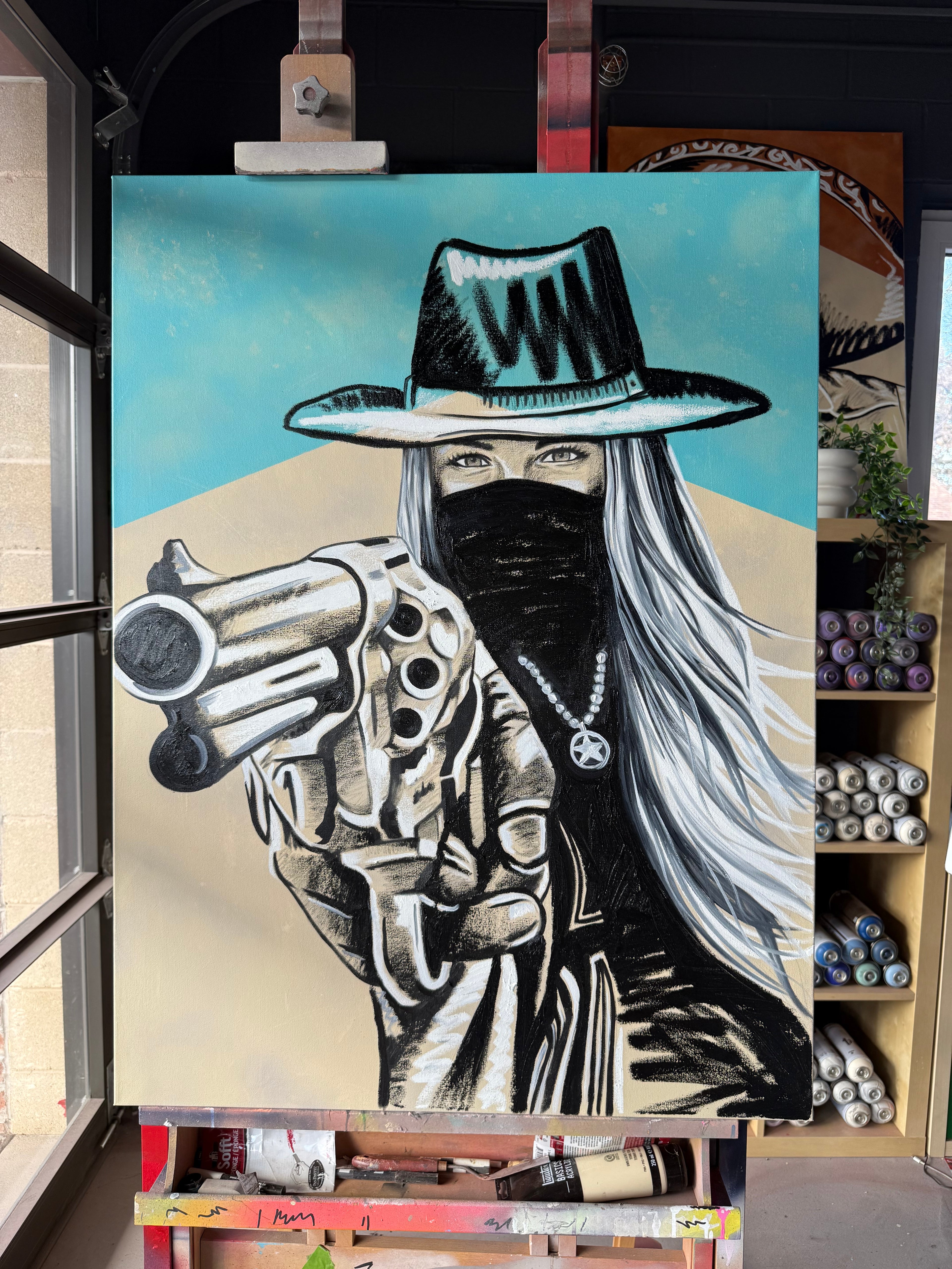 MARLBORO TURQUOISE SERIES: "COLD STEEL" ORIGINAL PAINTING (2026)