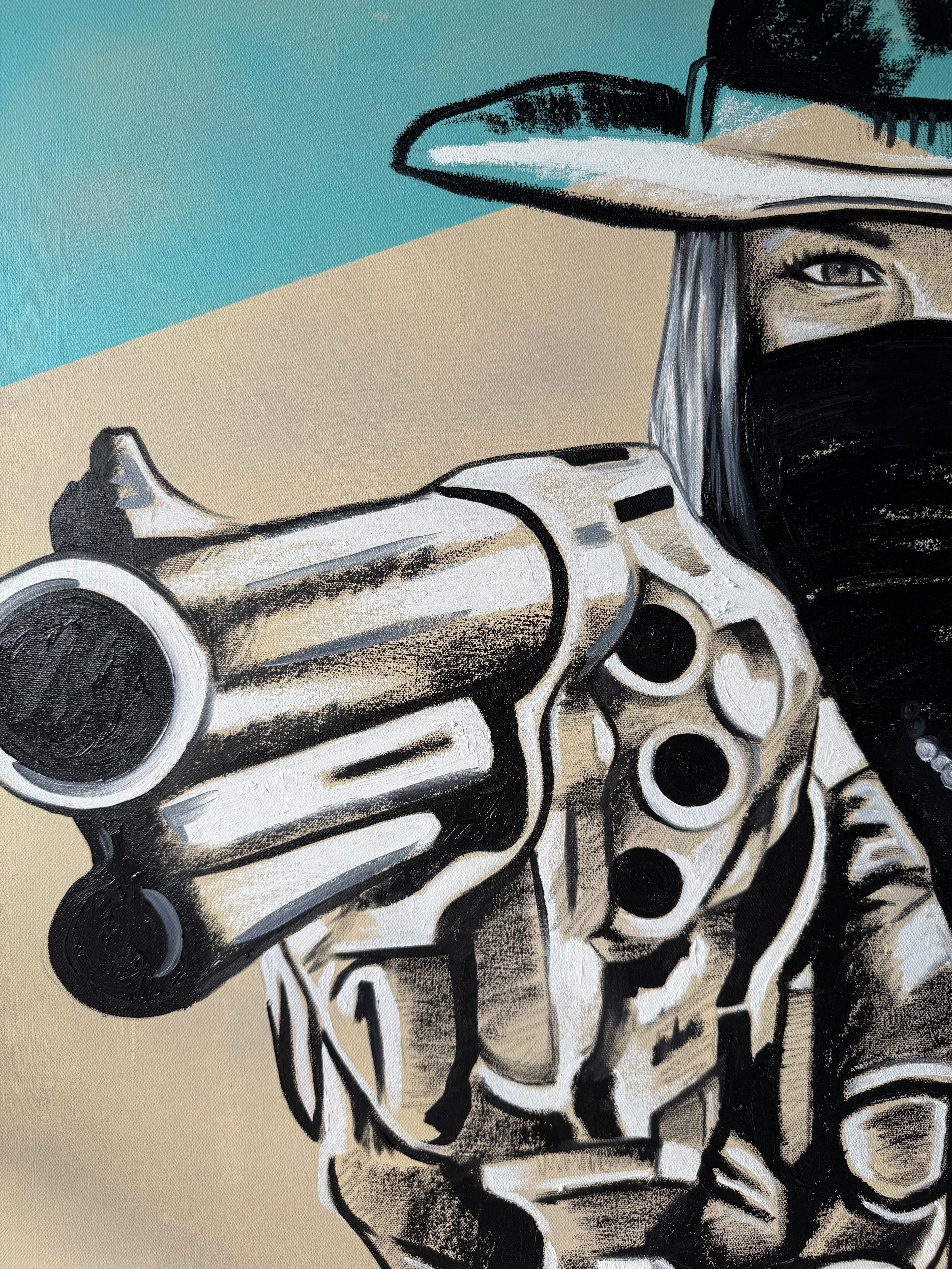 MARLBORO TURQUOISE SERIES: "COLD STEEL" ORIGINAL PAINTING (2026)