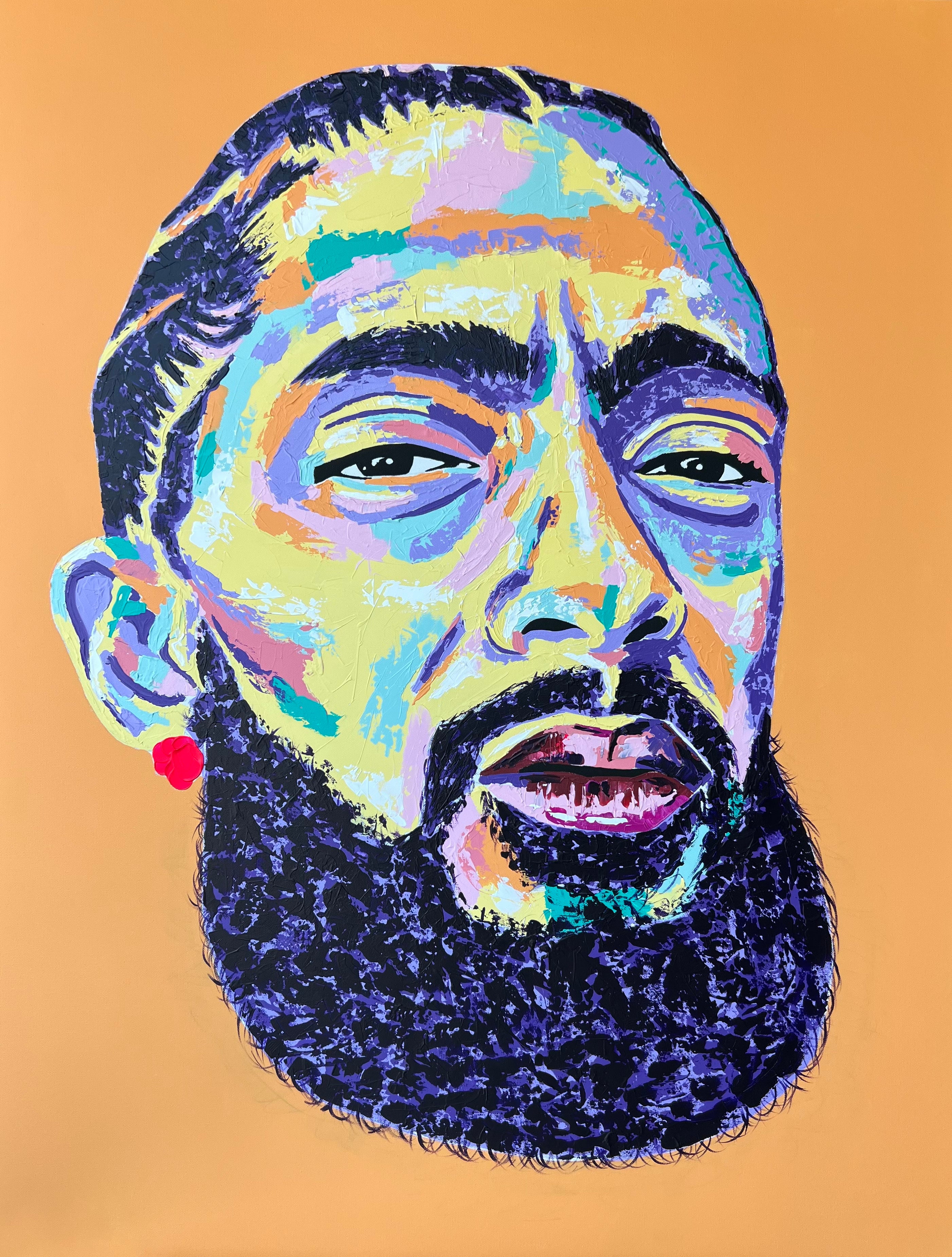 MUSICIAN SERIES: "NIPSEY" FINE ART PRINT