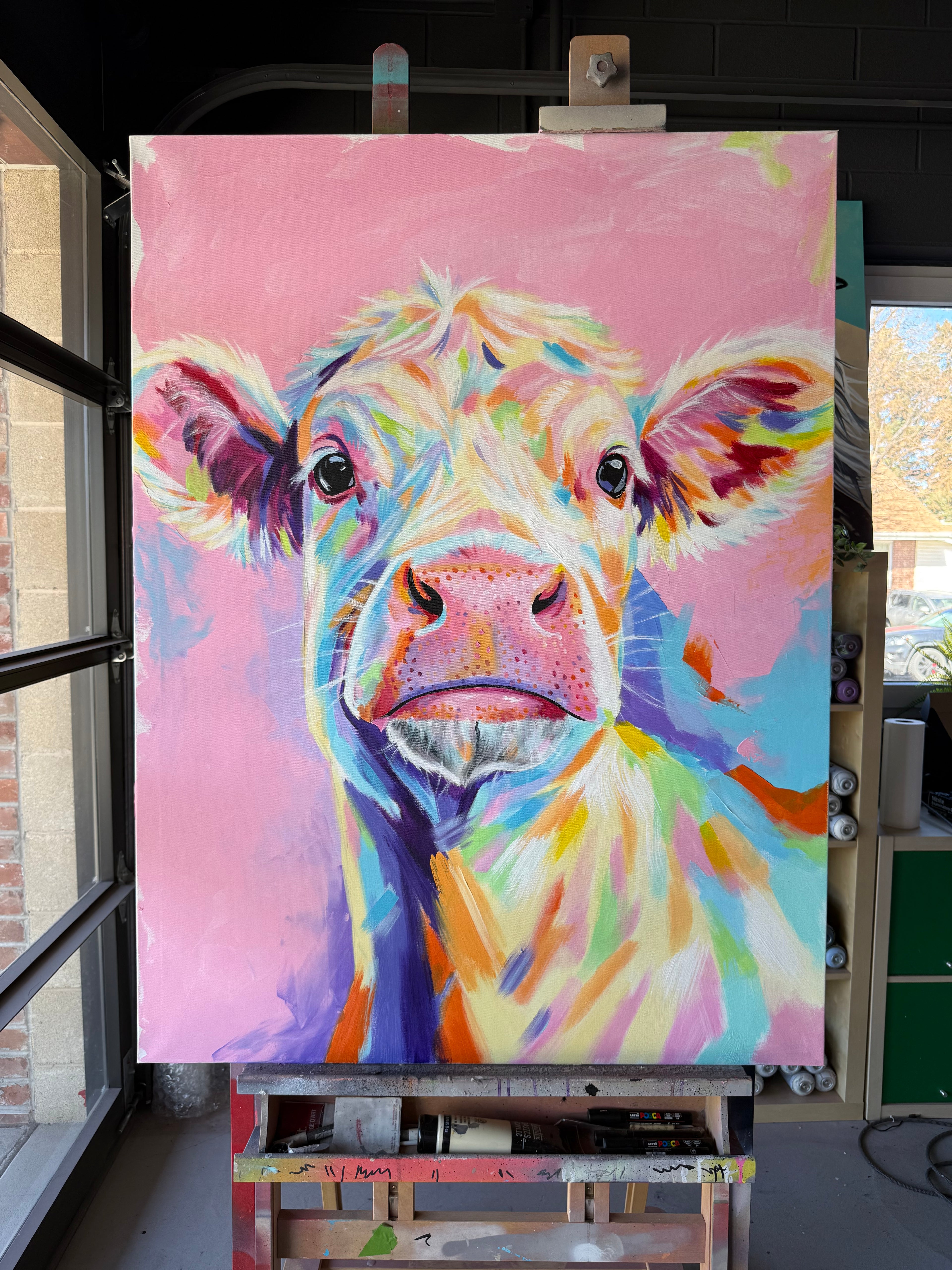 “STRAWBERRY MILK" ORIGINAL PAINTING (2026)