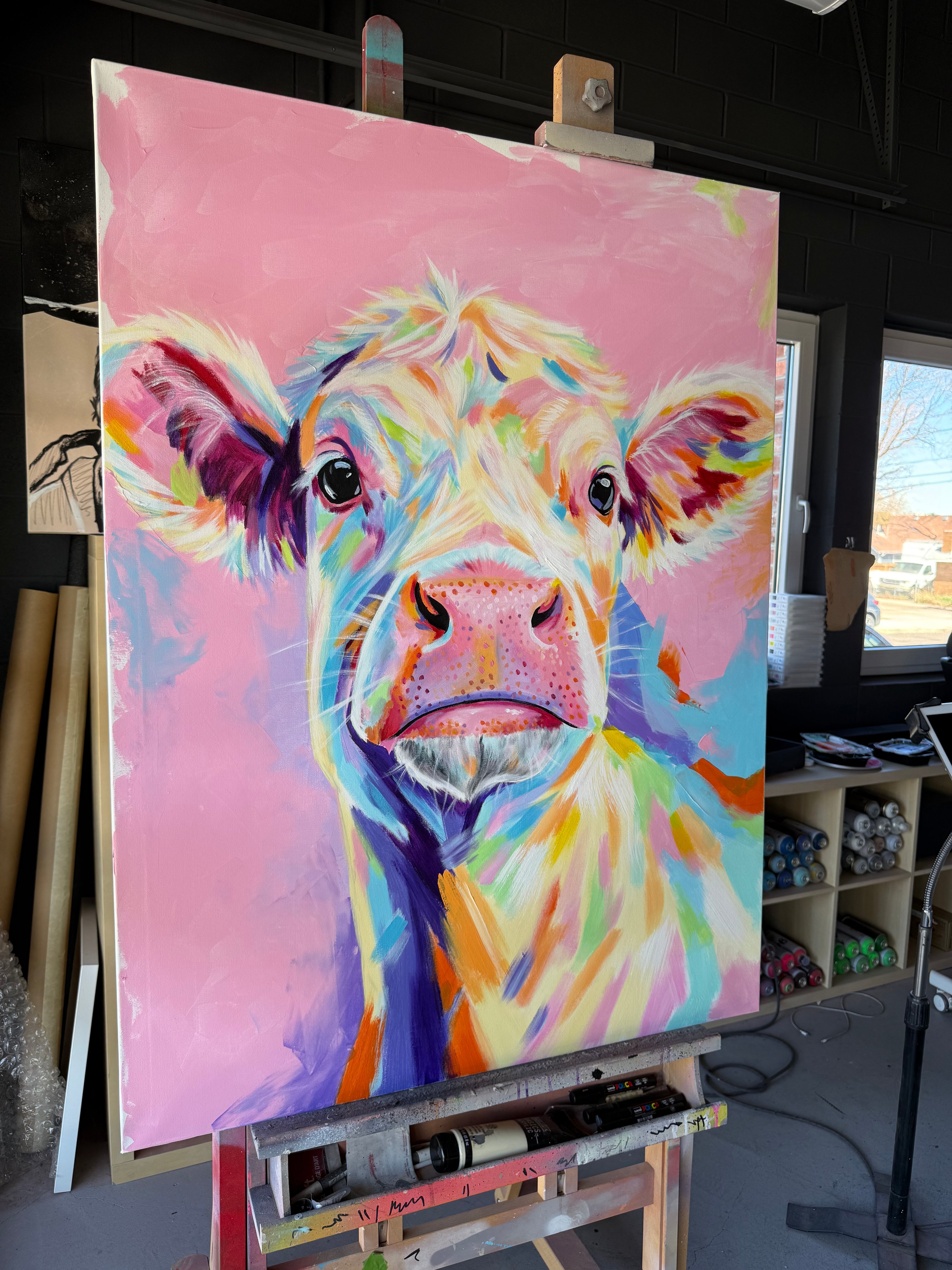 “STRAWBERRY MILK" ORIGINAL PAINTING (2026)