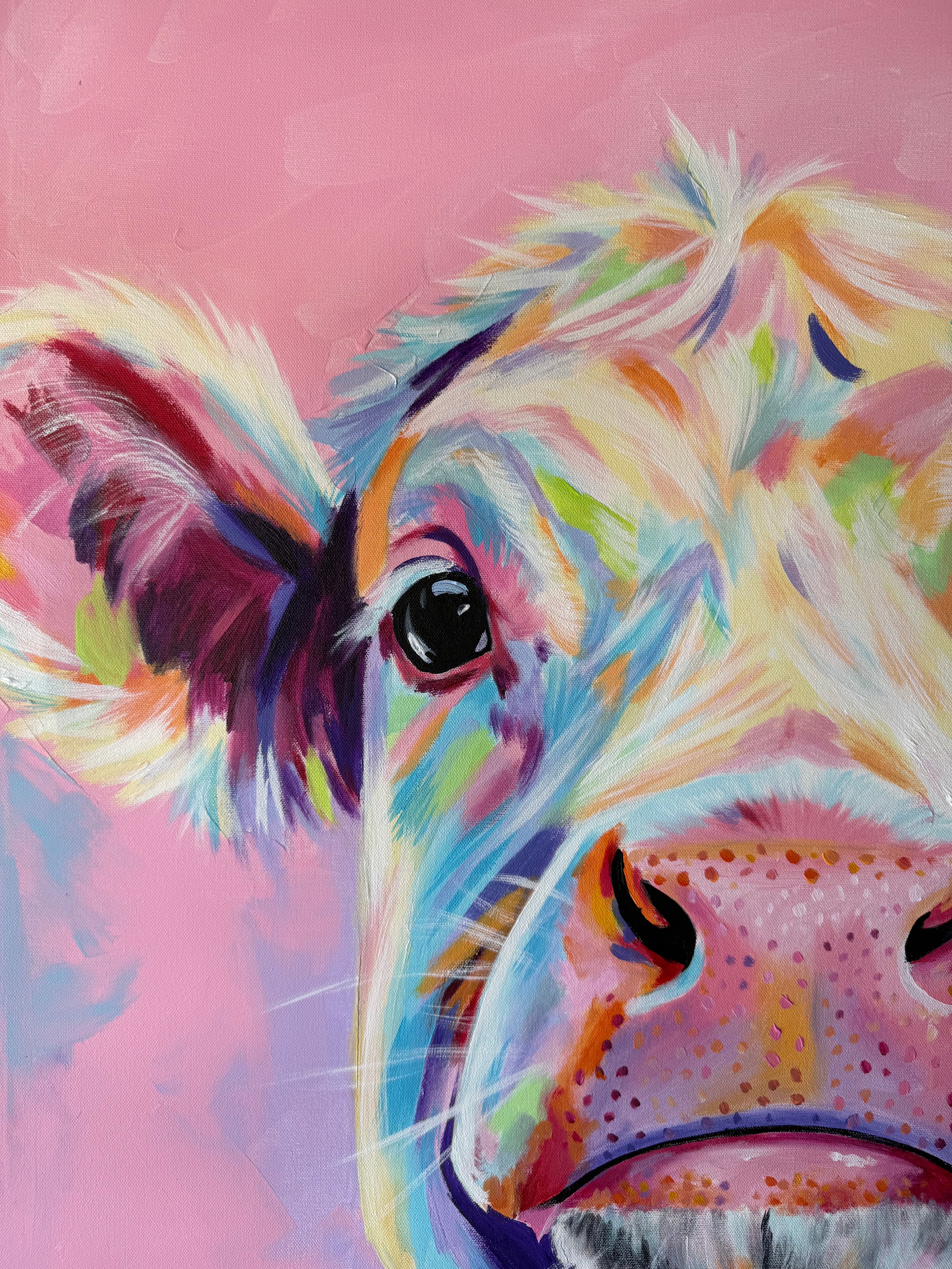 “STRAWBERRY MILK" ORIGINAL PAINTING (2026)