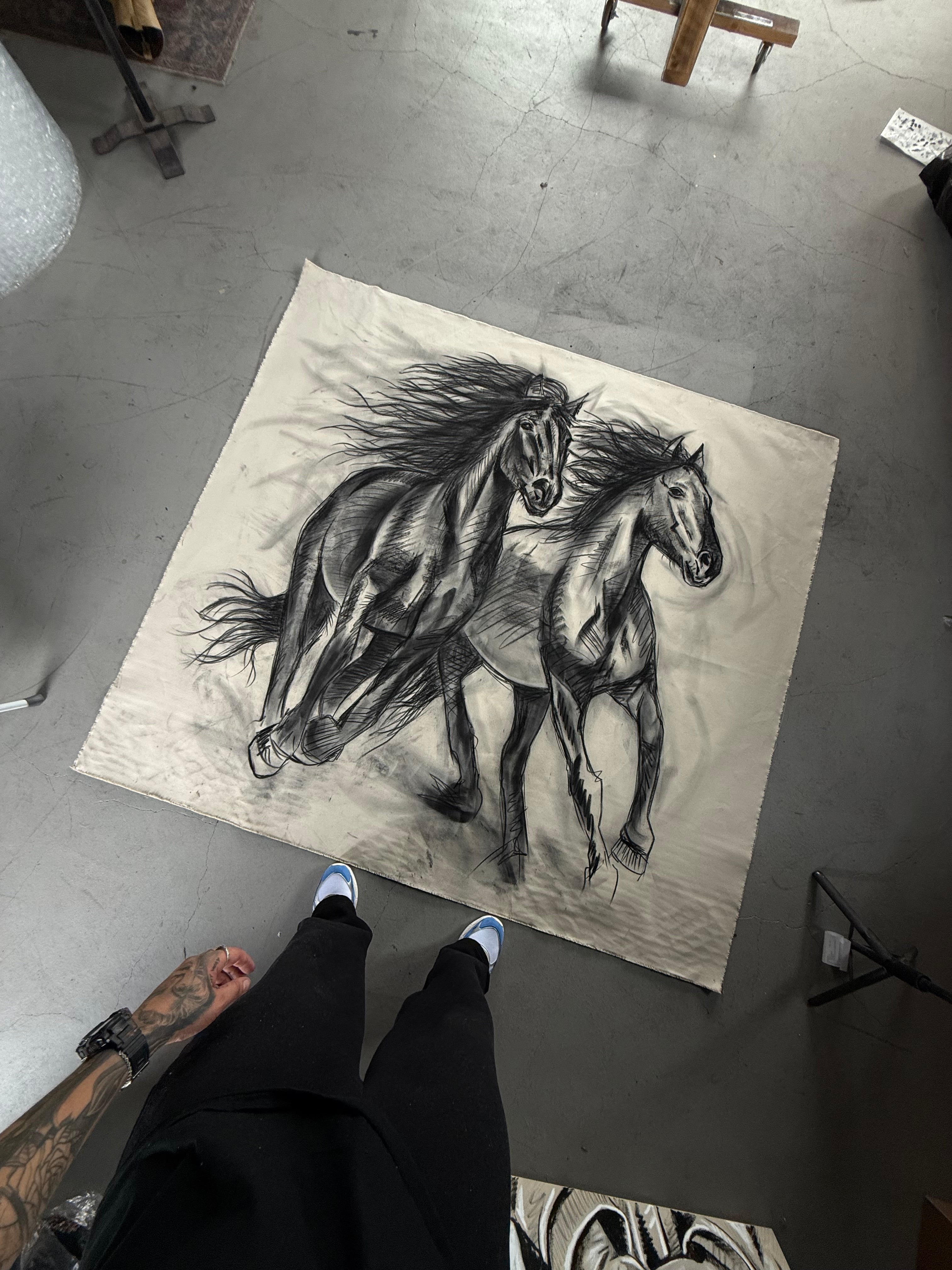 “DOUBLE BARREL" ORIGINAL PAINTING (2026)