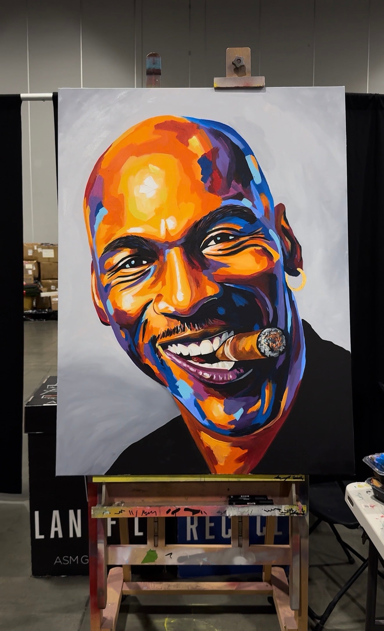 “MJ" ORIGINAL PAINTING (2026)