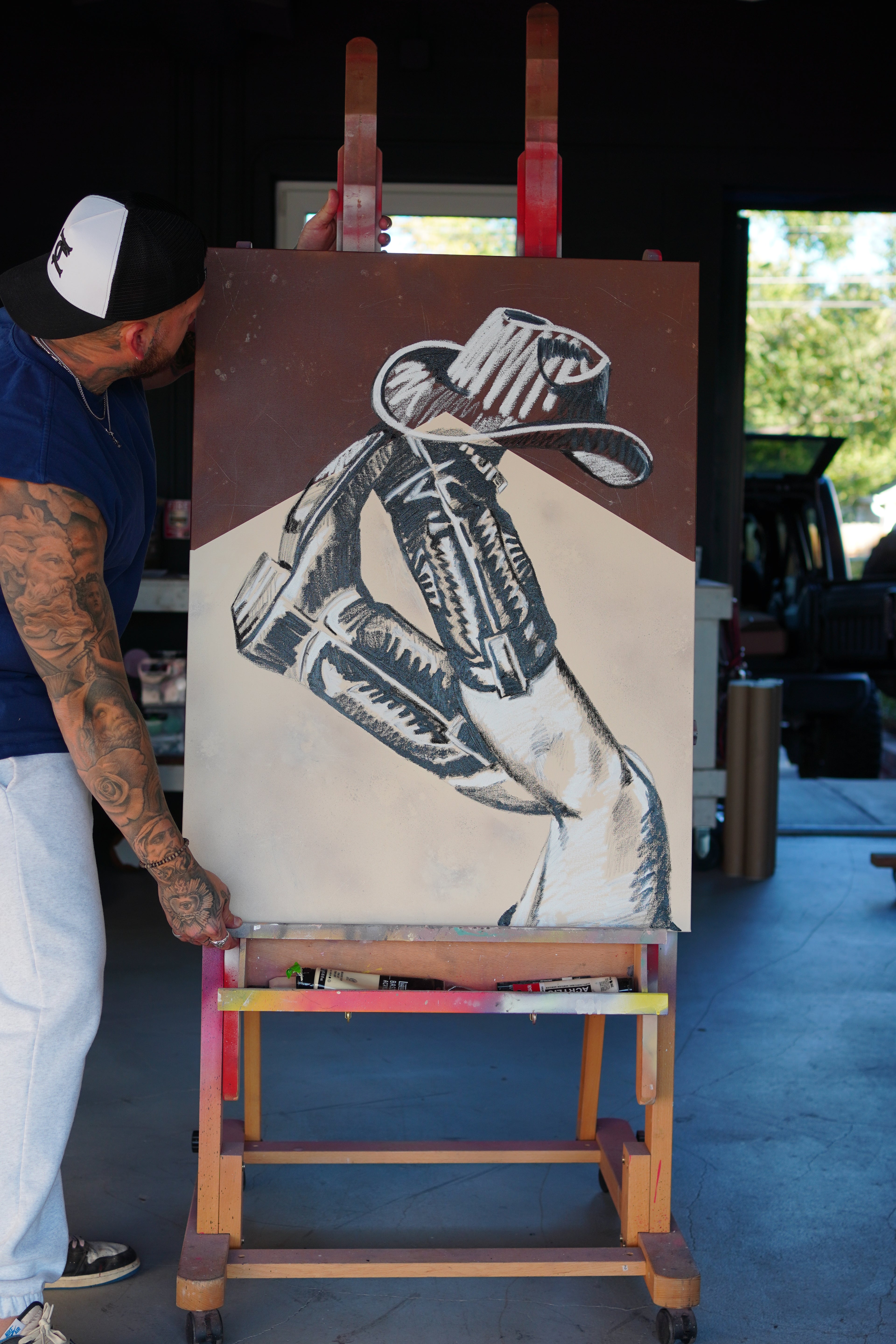 MARLBORO NEUTRAL SERIES: "SUNDAY DUST" ORIGINAL PAINTING (2025)