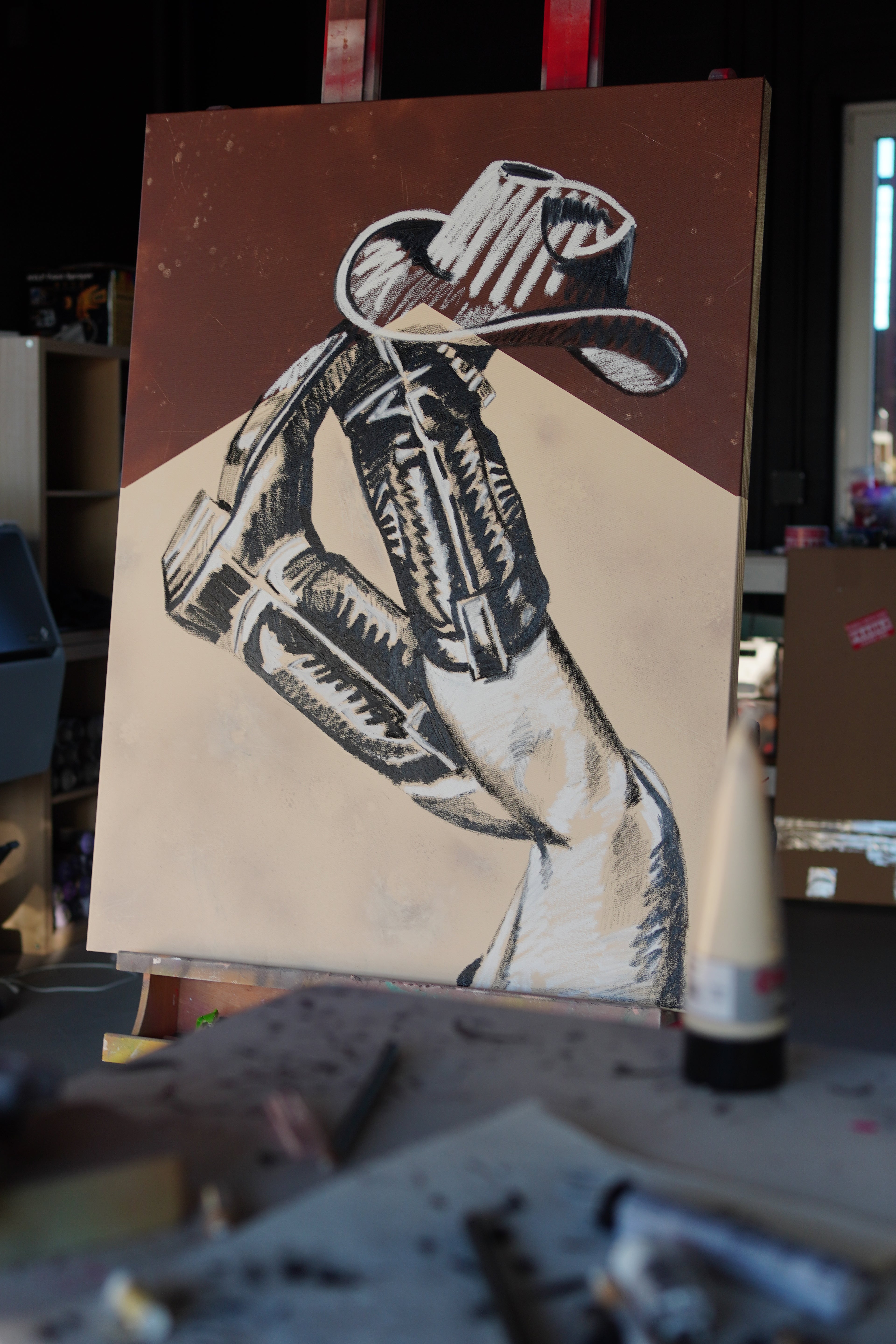 MARLBORO NEUTRAL SERIES: "SUNDAY DUST" ORIGINAL PAINTING (2025)