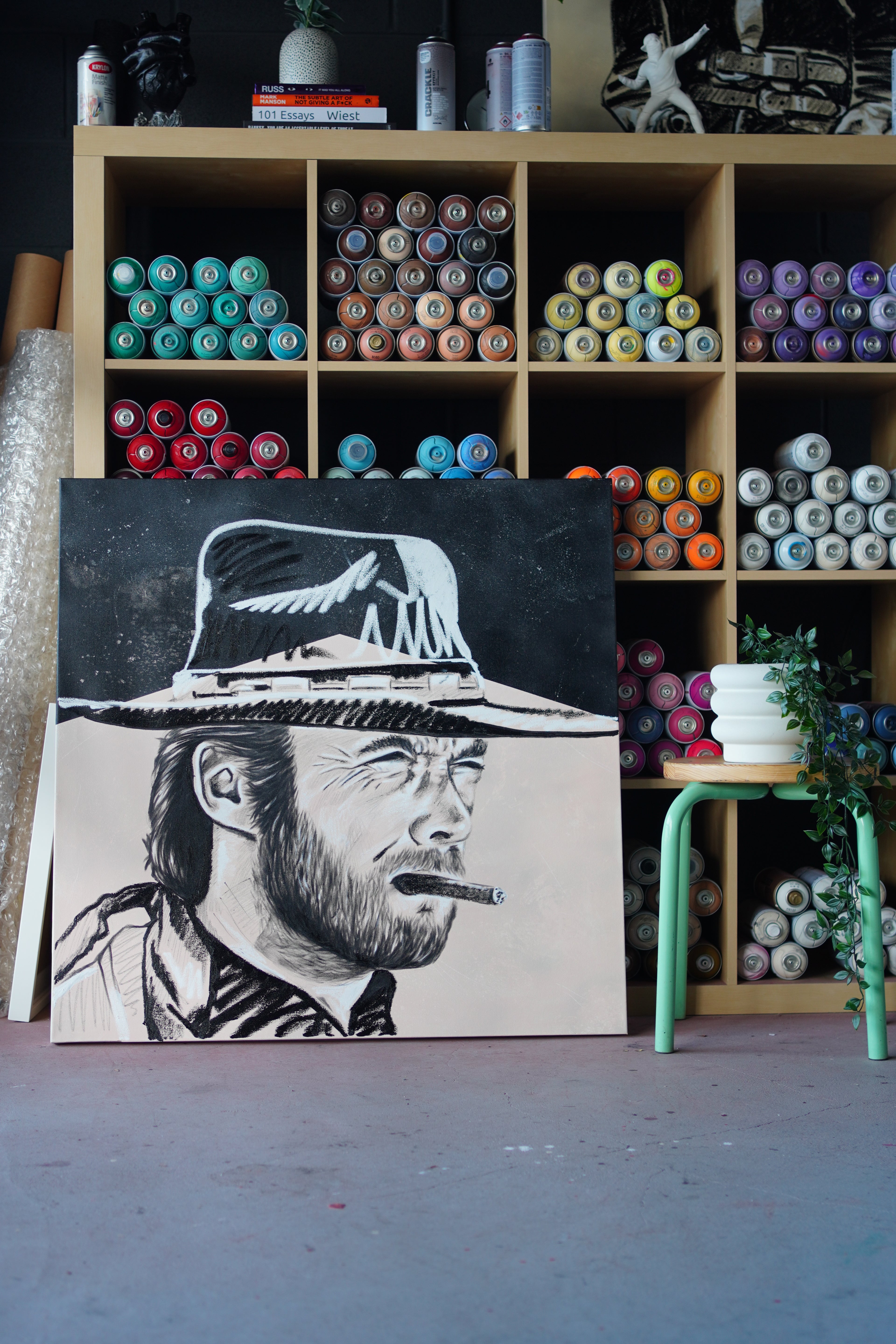 MARLBORO BLACK SERIES: "EASTWOOD" ORIGINAL PAINTING (2025)