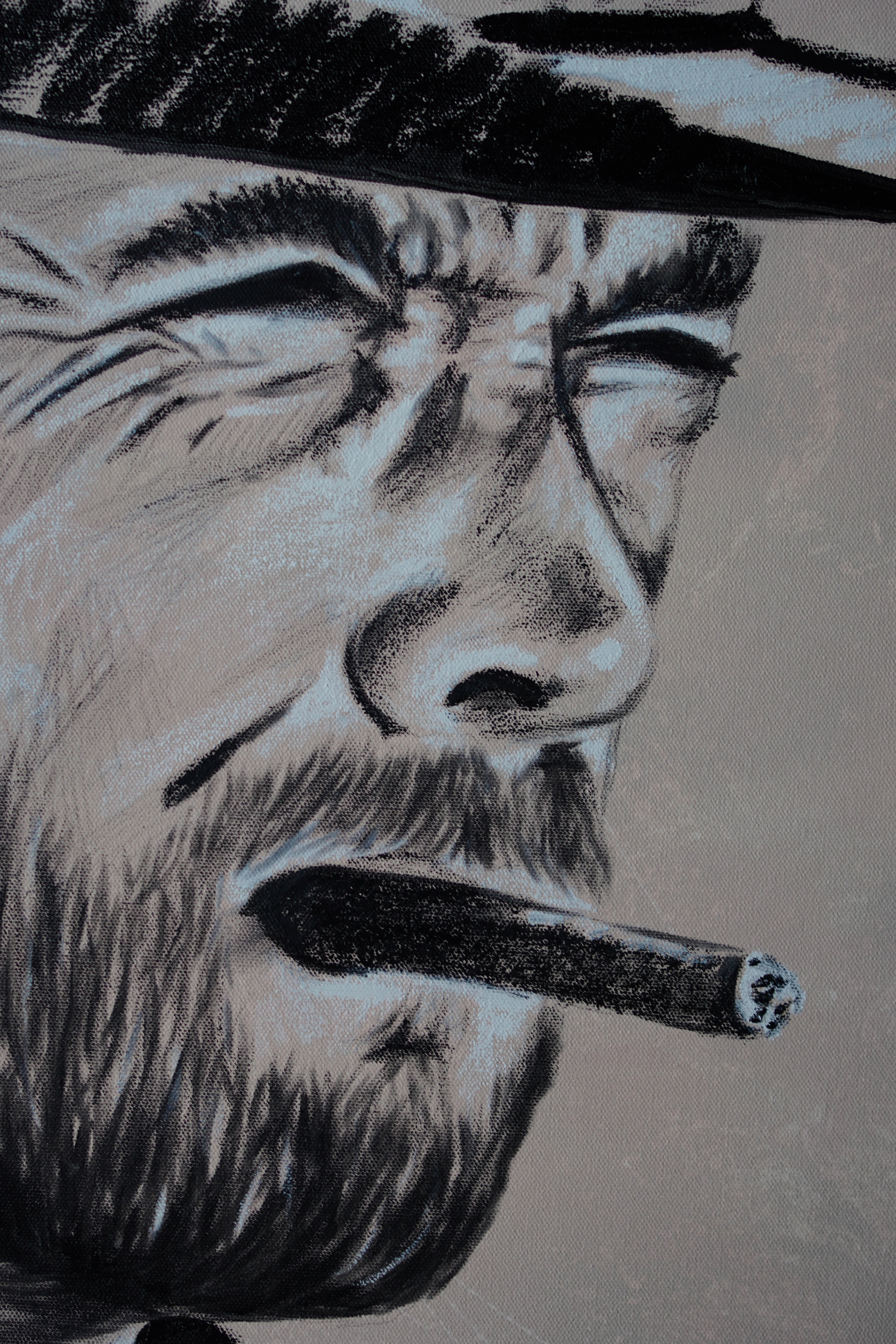 MARLBORO BLACK SERIES: "EASTWOOD" ORIGINAL PAINTING (2025)