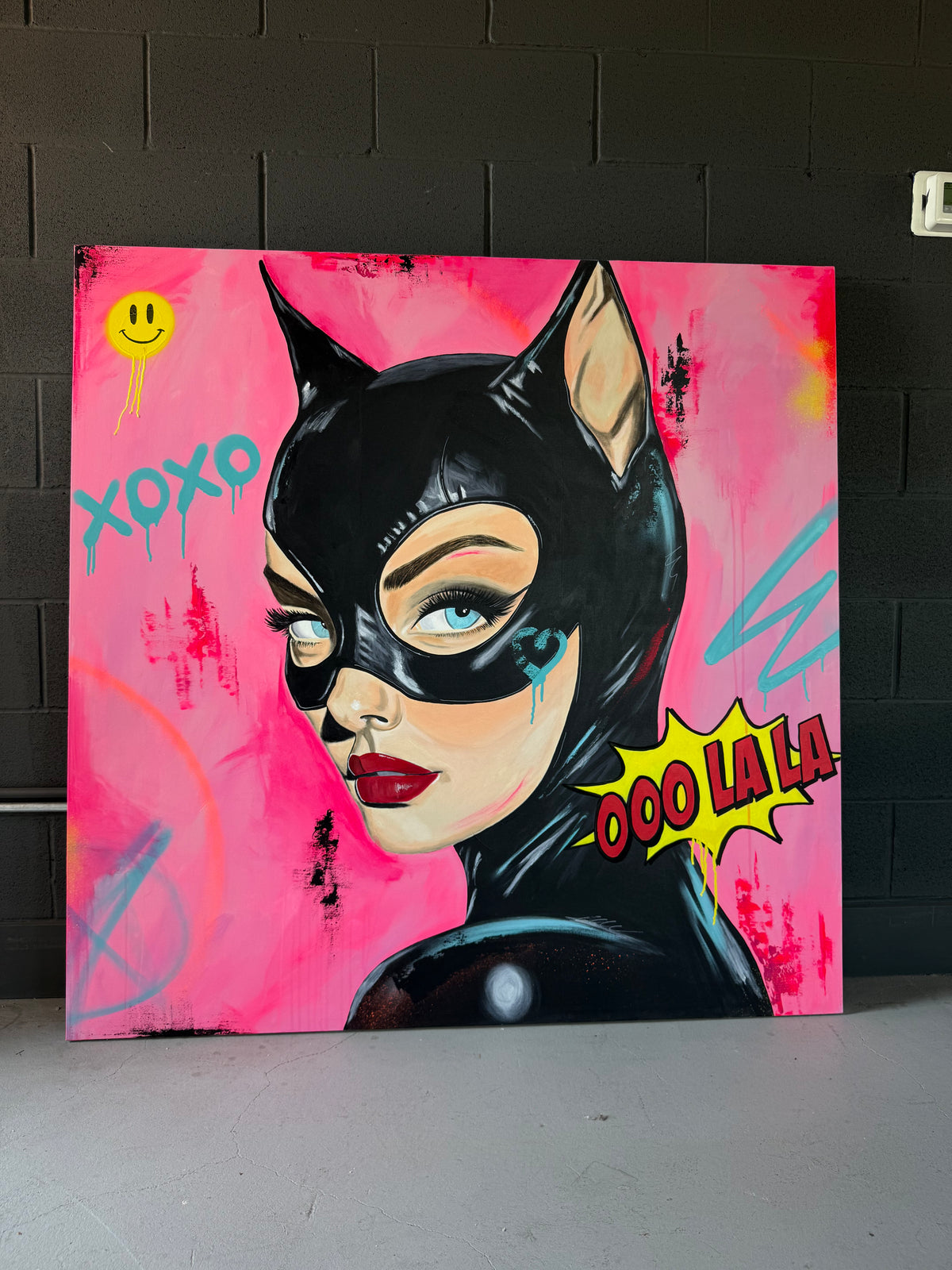 “CAT WOMAN" ORIGINAL PAINTING (2026)