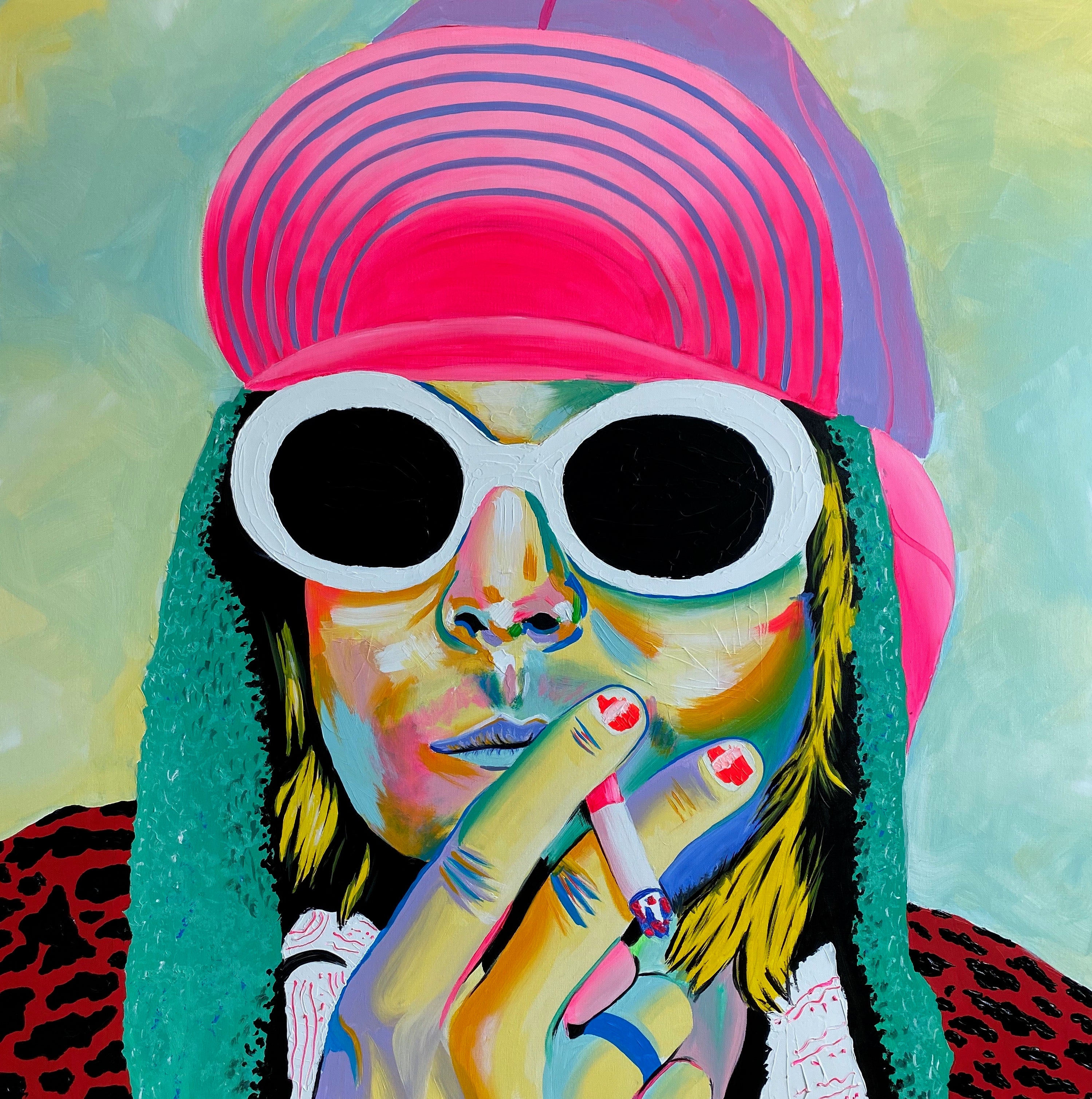 MUSICIAN SERIES "KURT COBAIN” FINE ART PRINT