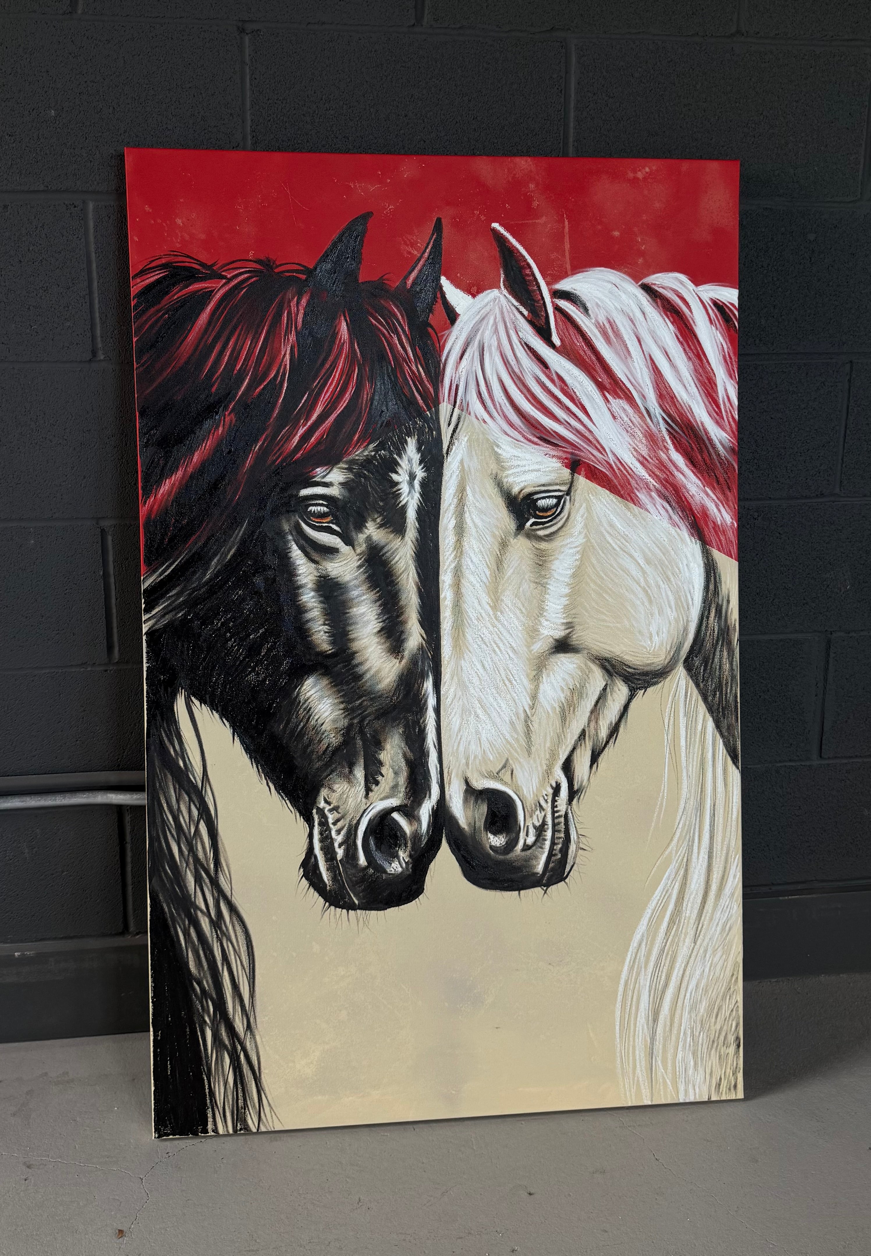 MARLBORO SERIES: "BLOOD & BONE" ORIGINAL PAINTING (2025)