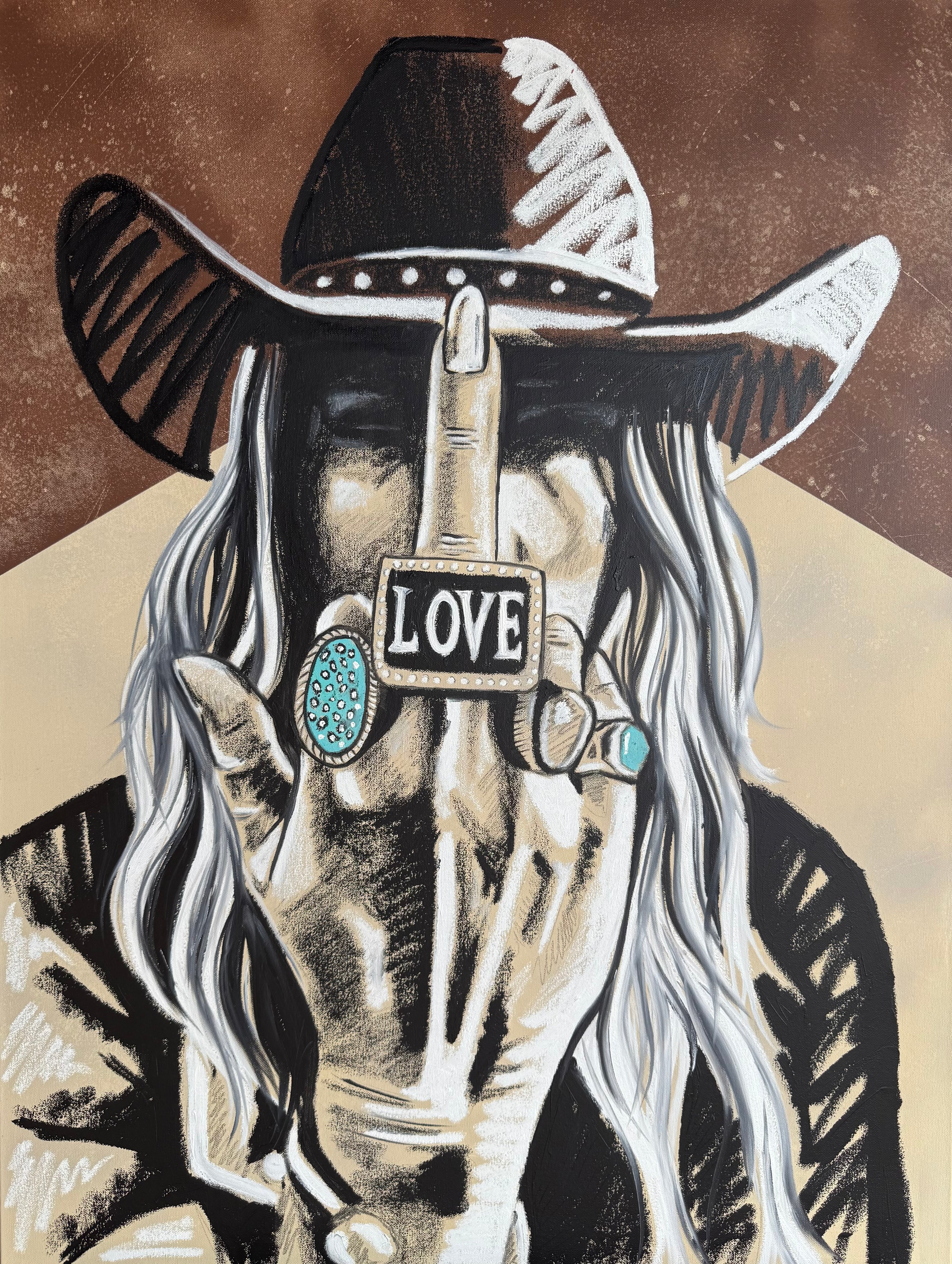 MARLBORO NEUTRAL SERIES: "FUCK YOU, SAY IT BACK" FINE ART PRINT