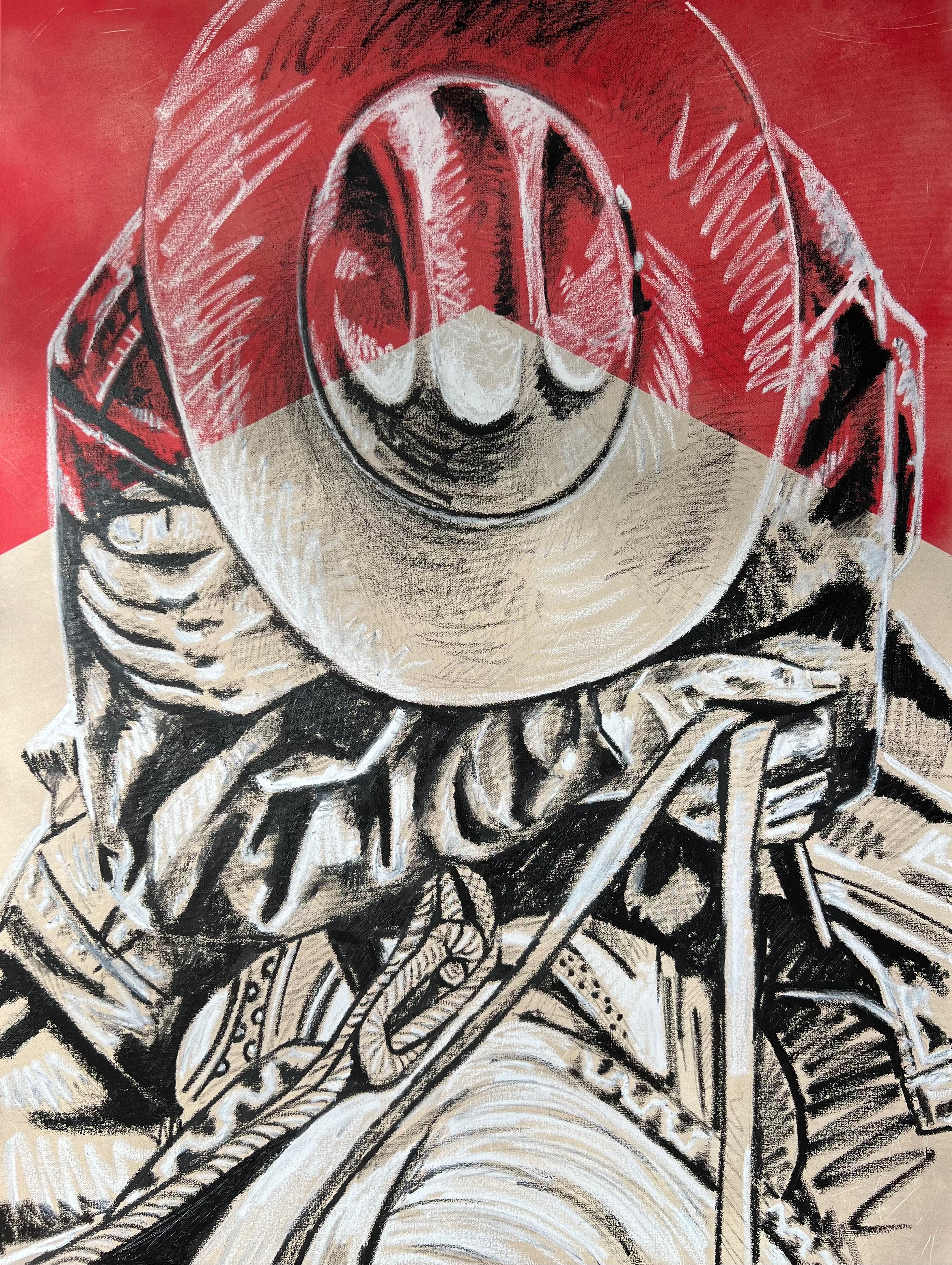 MARLBORO SERIES: "PRAYERS IN THE WEST" ORIGINAL PAINTING (2025)