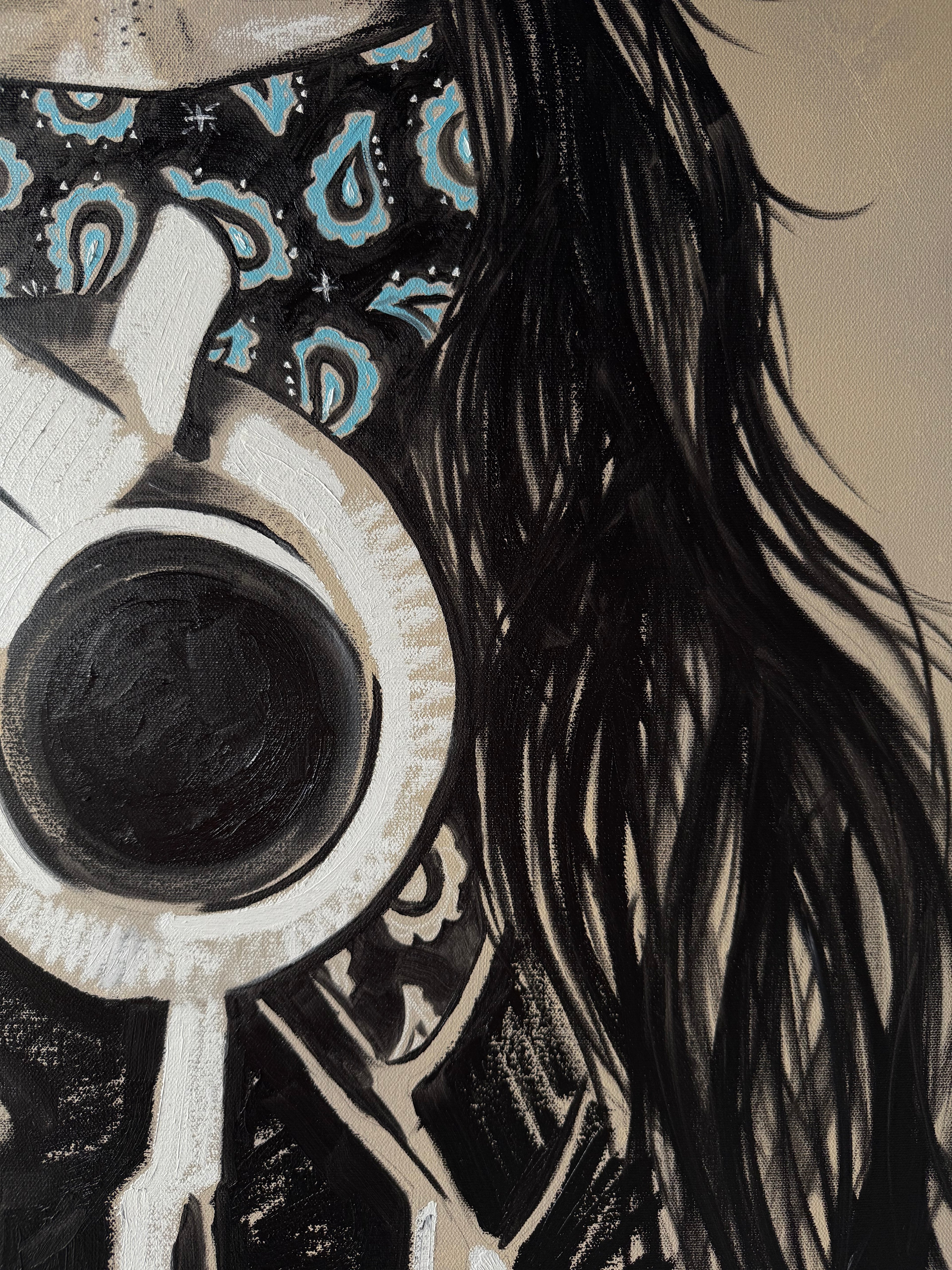 MARLBORO TURQUOISE SERIES: "SAINT OF THE SIX SHOOTER" ORIGINAL PAINTING (2026)