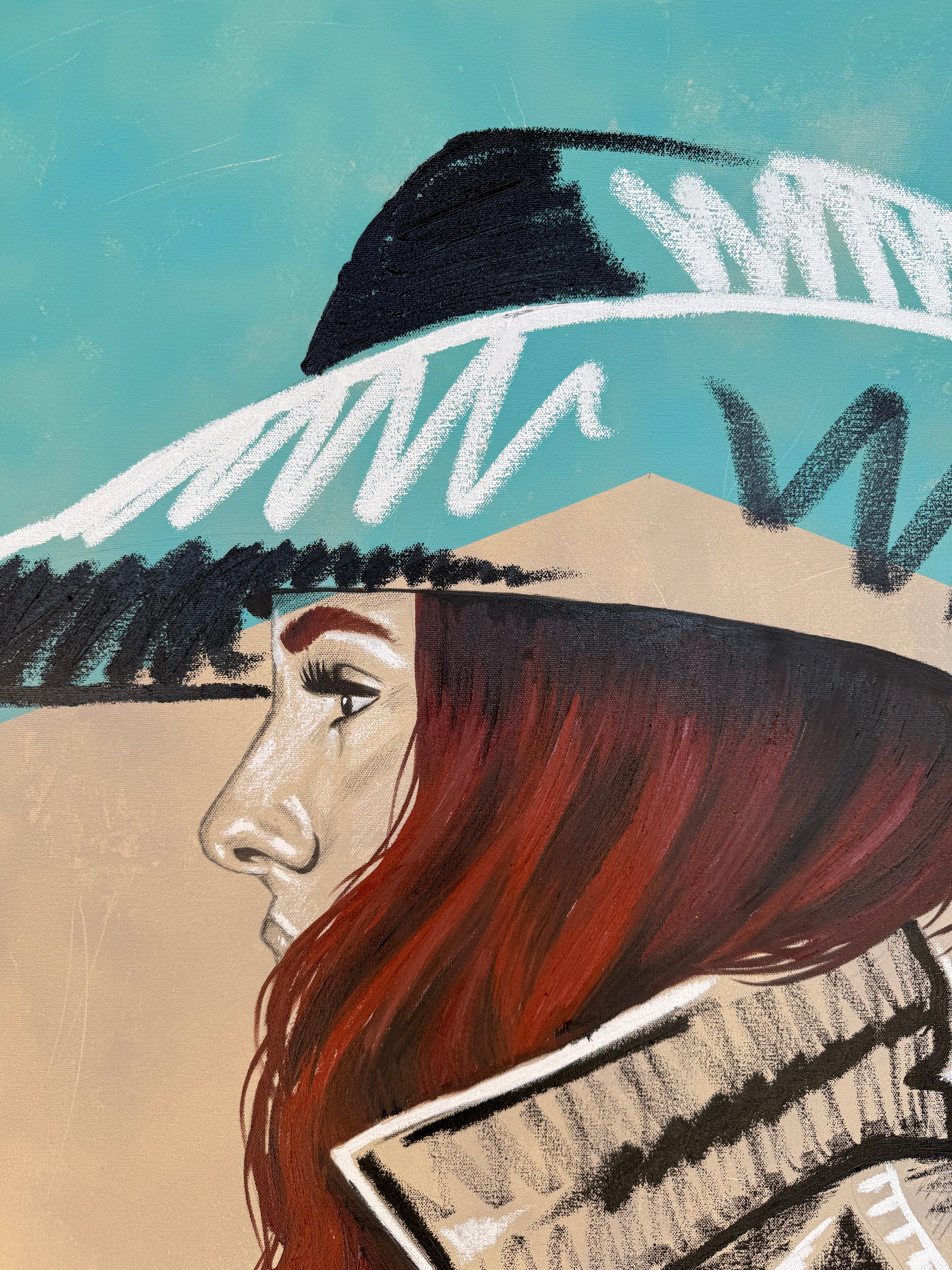 MARLBORO TURQUOISE SERIES: "AUBURN WEST" ORIGINAL PAINTING (2026)