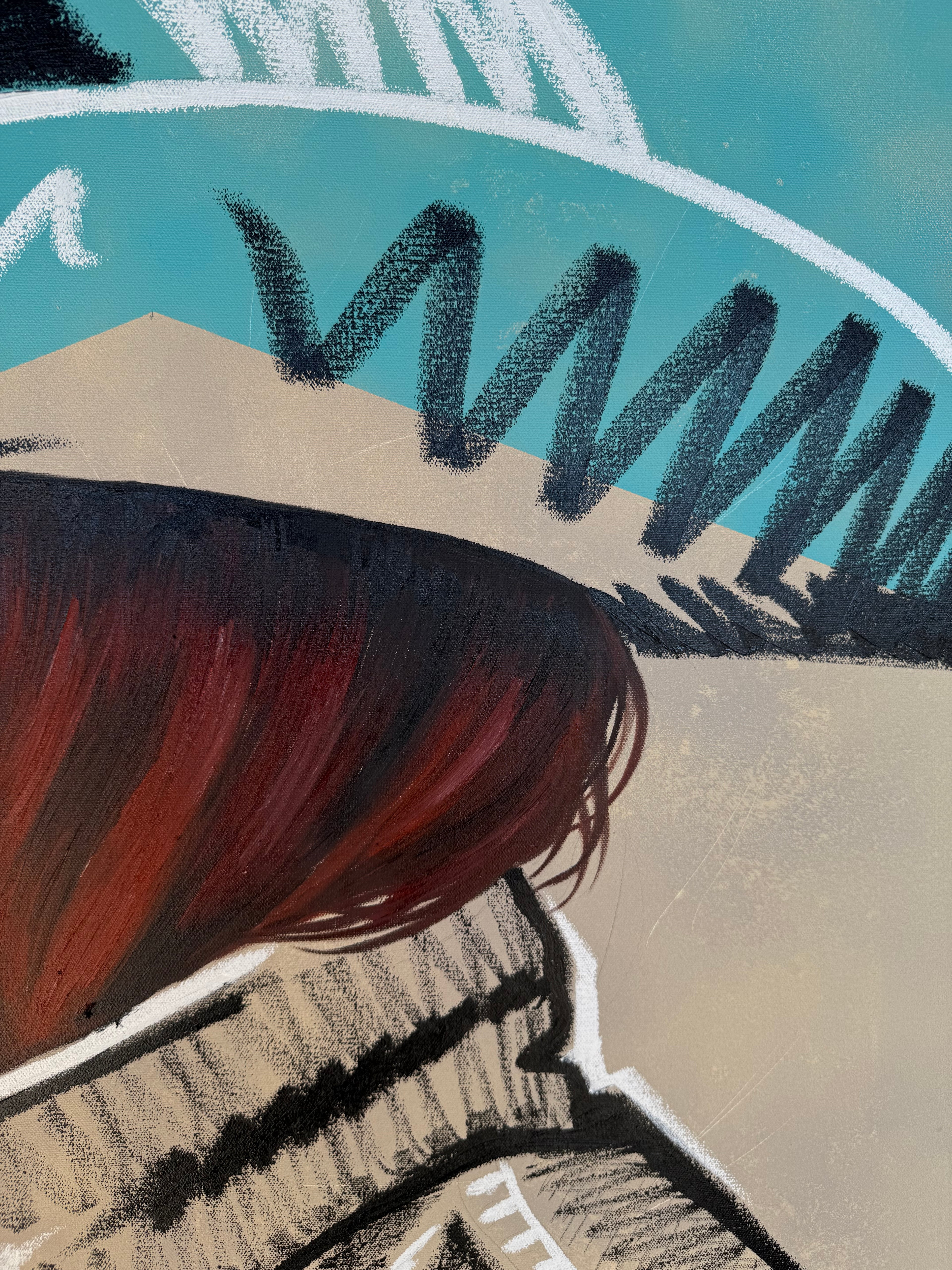 MARLBORO TURQUOISE SERIES: "AUBURN WEST" ORIGINAL PAINTING (2026)