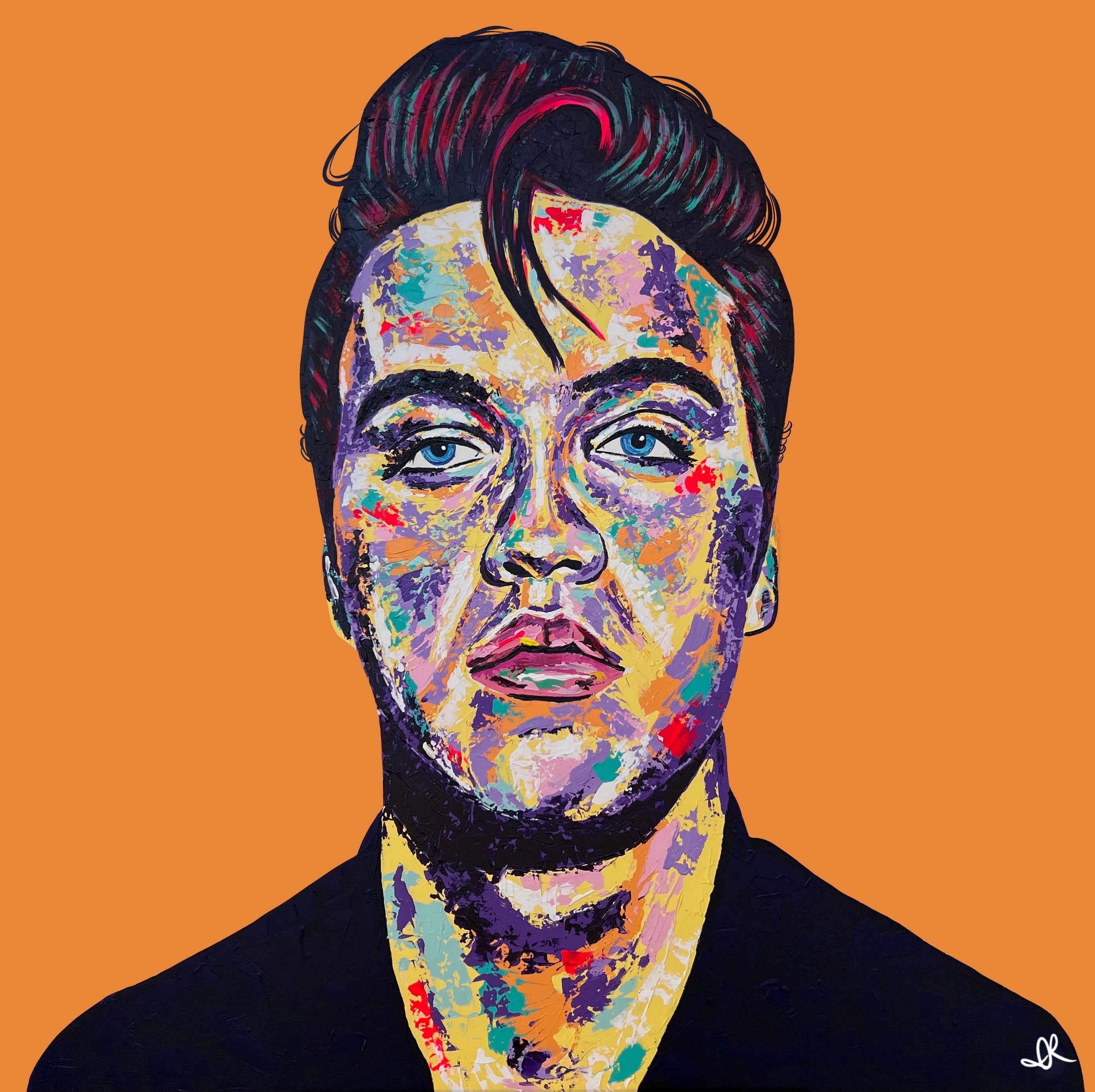 MUSICIAN SERIES "ELVIS” FINE ART PRINT