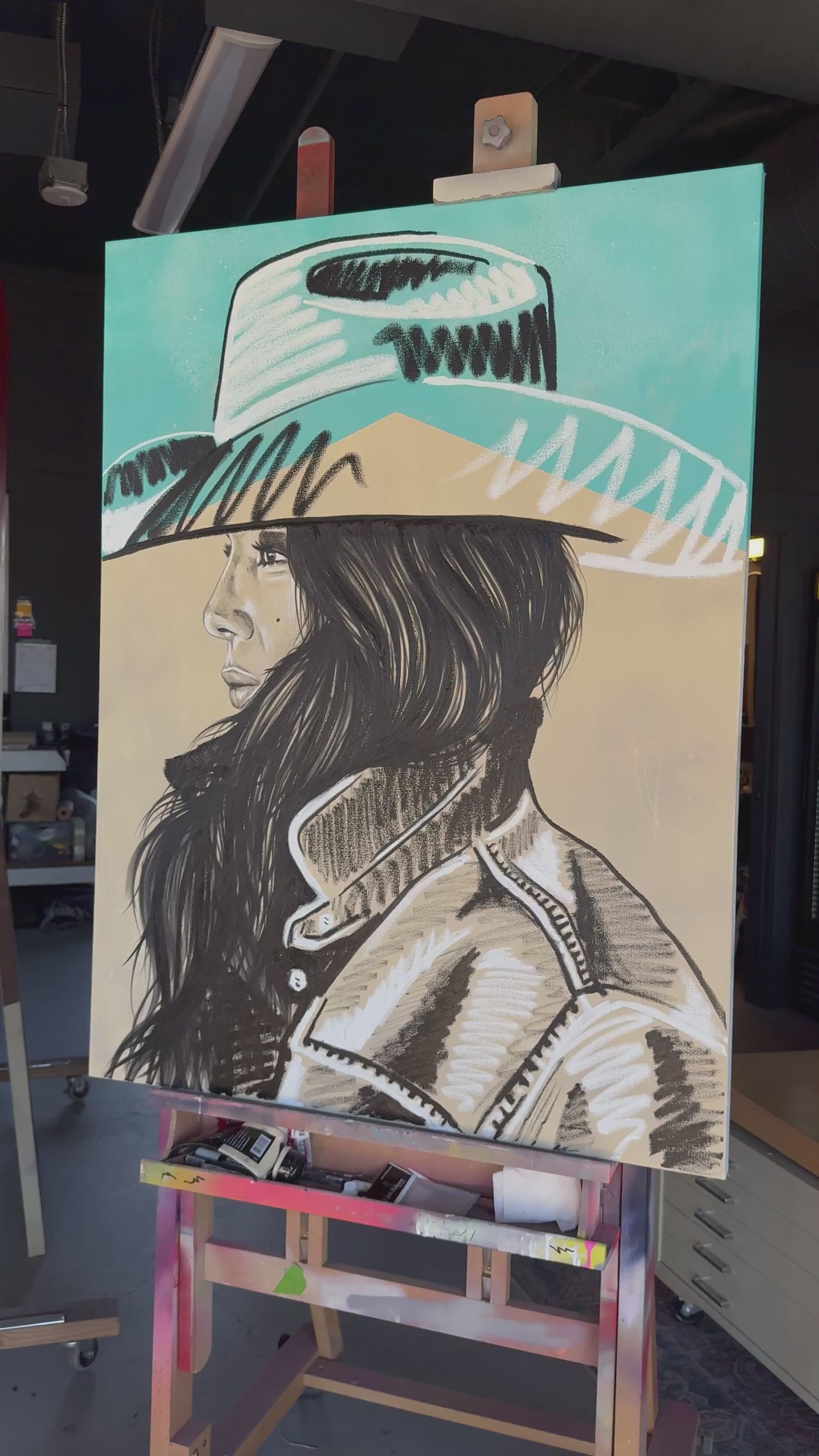 MARLBORO TURQUOISE SERIES: "TURQUOISE HORIZON" ORIGINAL PAINTING (2026)